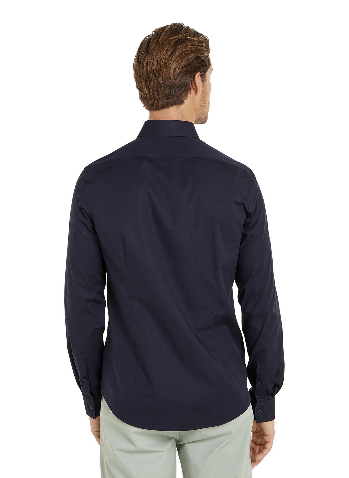 Chemise en coton CALVIN KLEIN Bleu