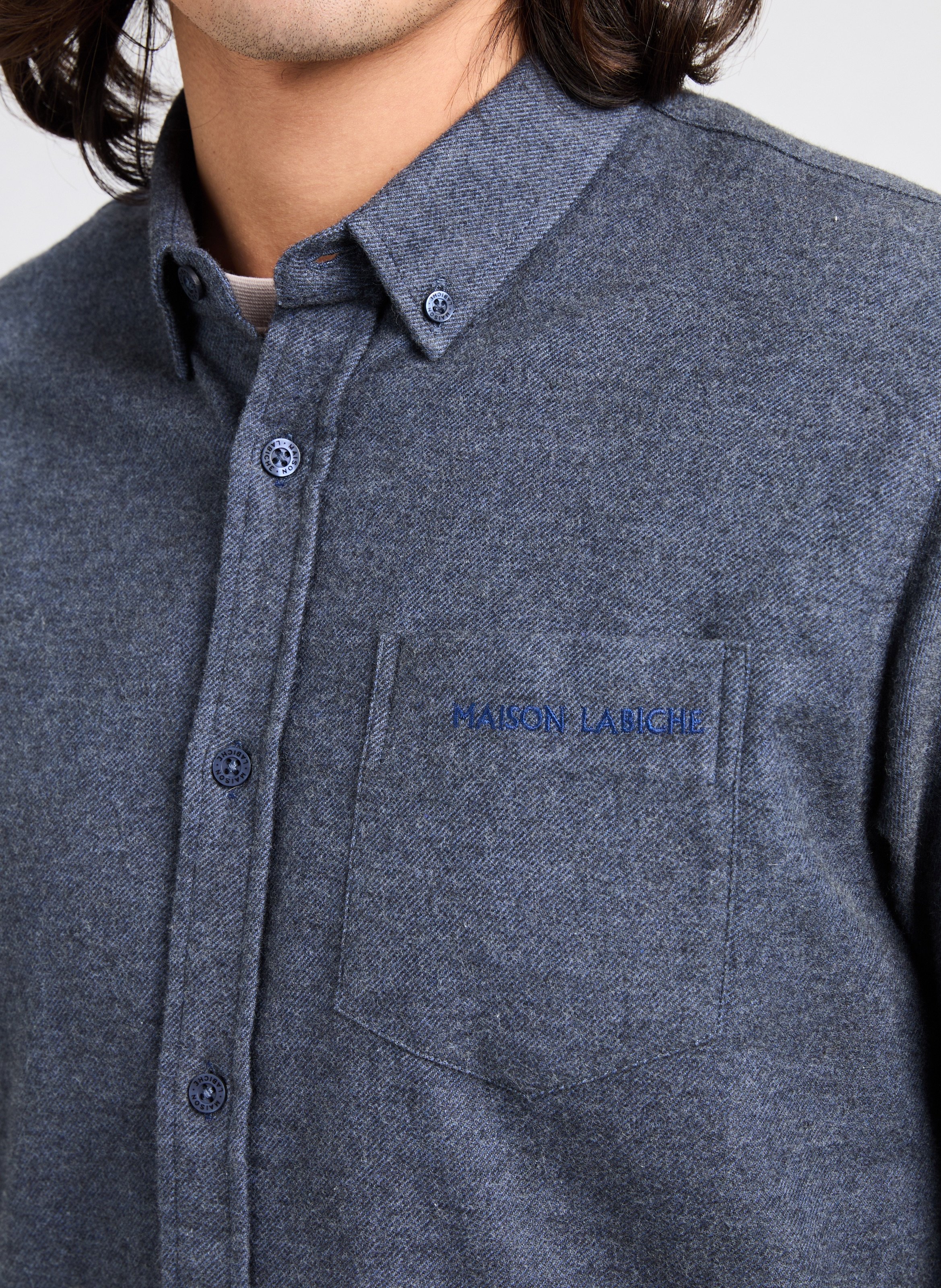 Flannel Good Seed Shirt Blue