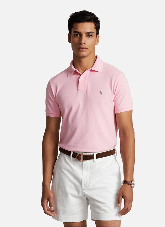 Cotton polo shirt Pink by POLO RALPH LAUREN POLO RALPH LAUREN Cotton polo shirt Pink