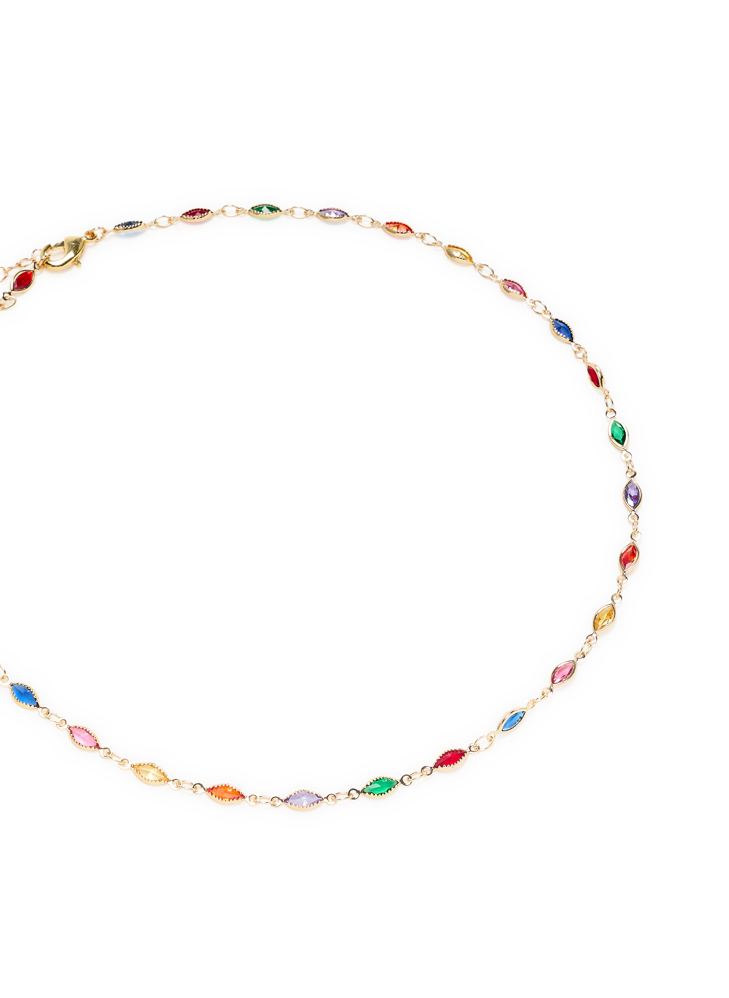 Collier à pierres fantaisies  AU PRINTEMPS PARIS Vert