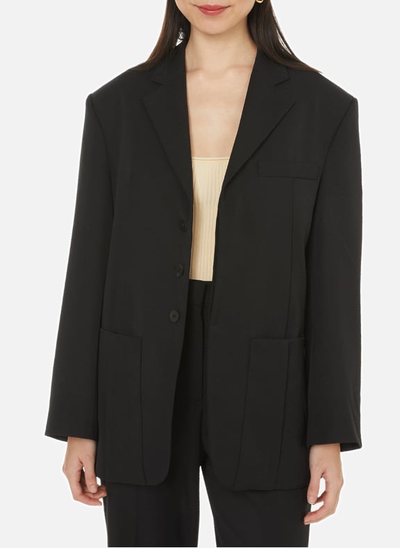 La Veste dHomme wool jacket Black by JACQUEMUS JACQUEMUS La Veste dHomme wool jacket Black