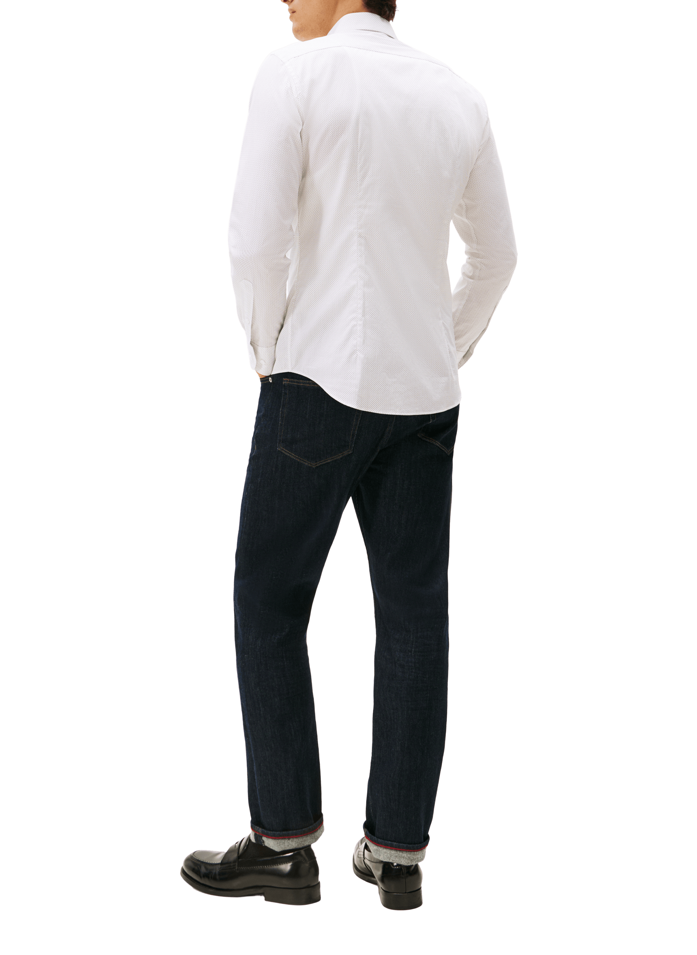 Cotton poplin shirt TOMMY HILFIGER White