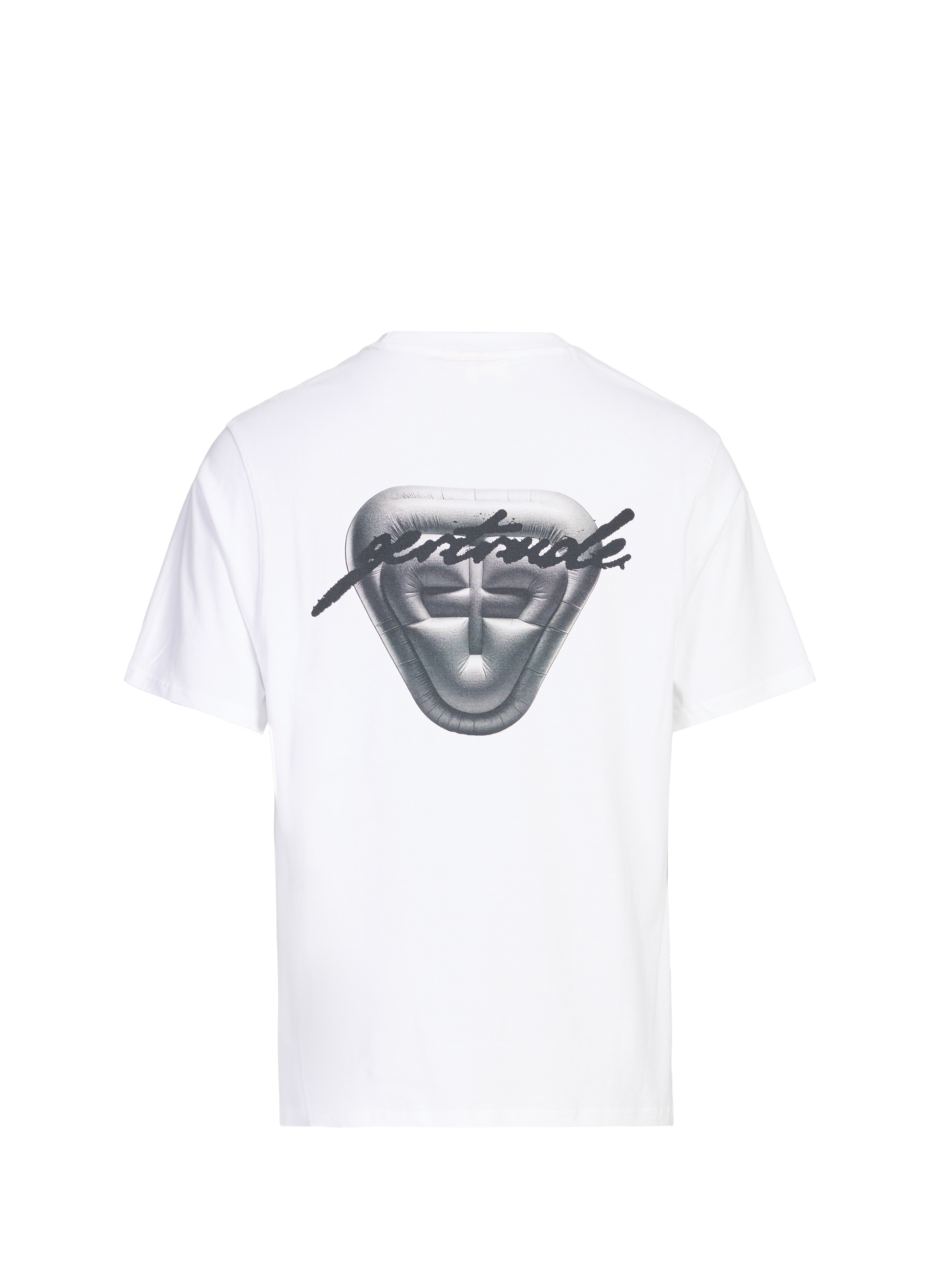 T-shirt col rond en coton GERTRUDE ET GASTON Blanc