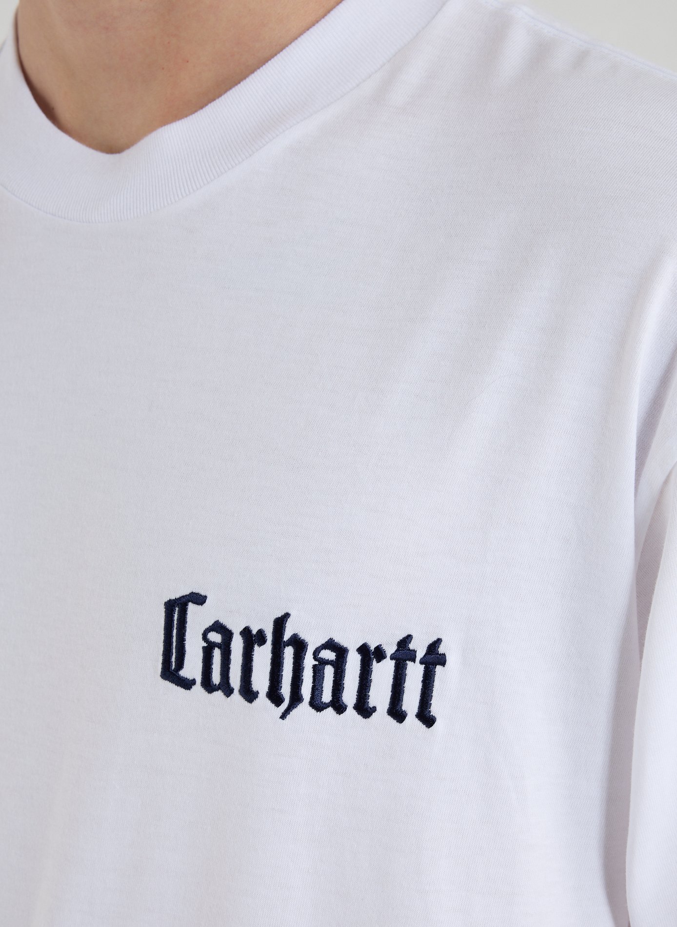 T-shirt with graphic print in cotton CARHARTT WIP White