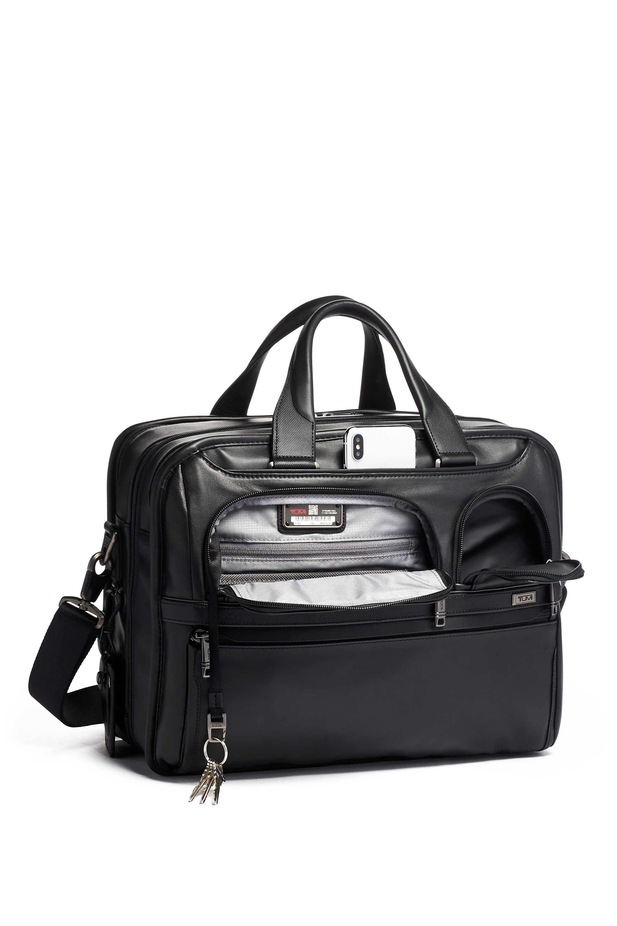Tumi alpha briefcase taille s TUMI Noir