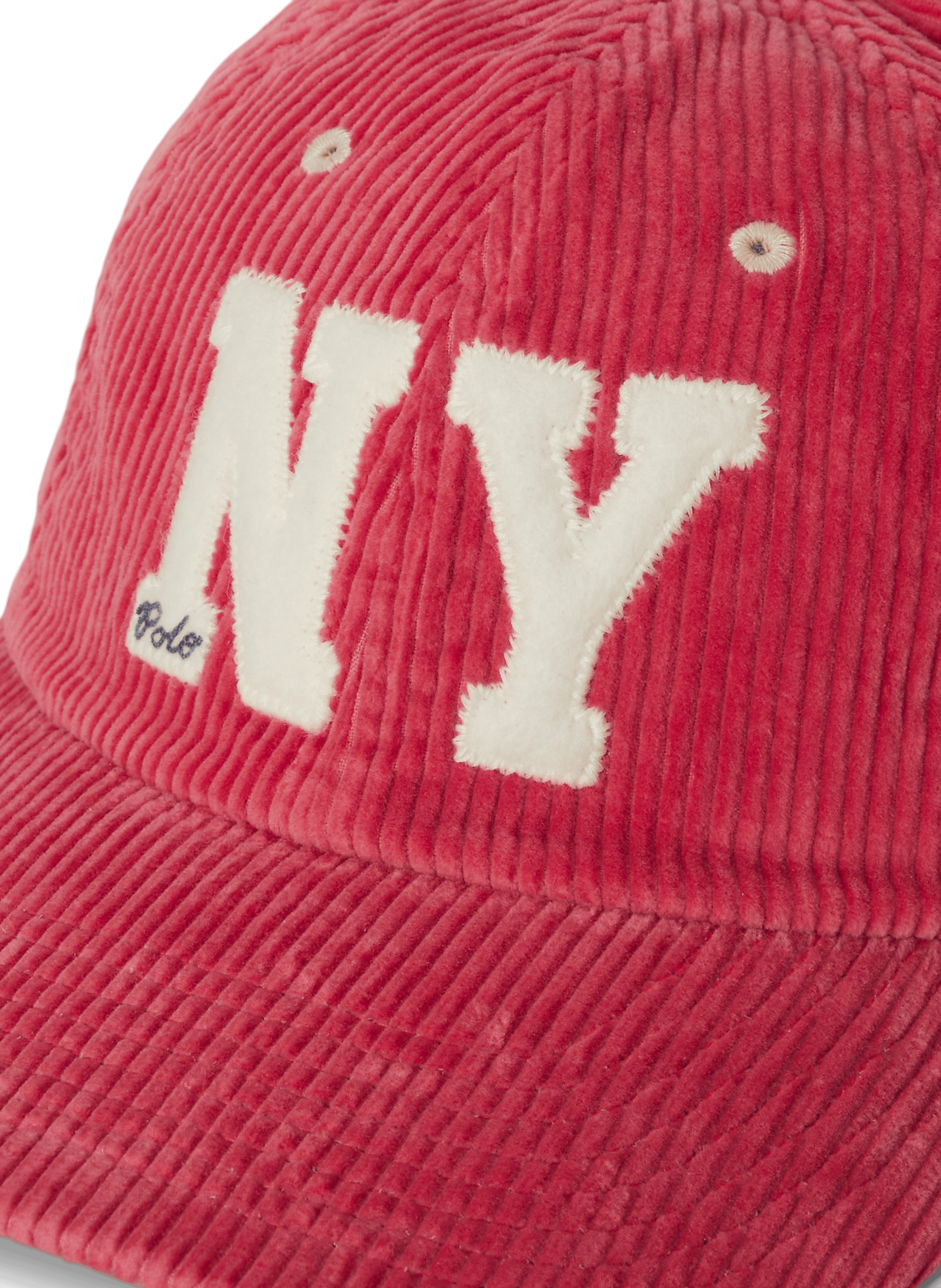 Embroidered cotton baseball cap POLO RALPH LAUREN Red