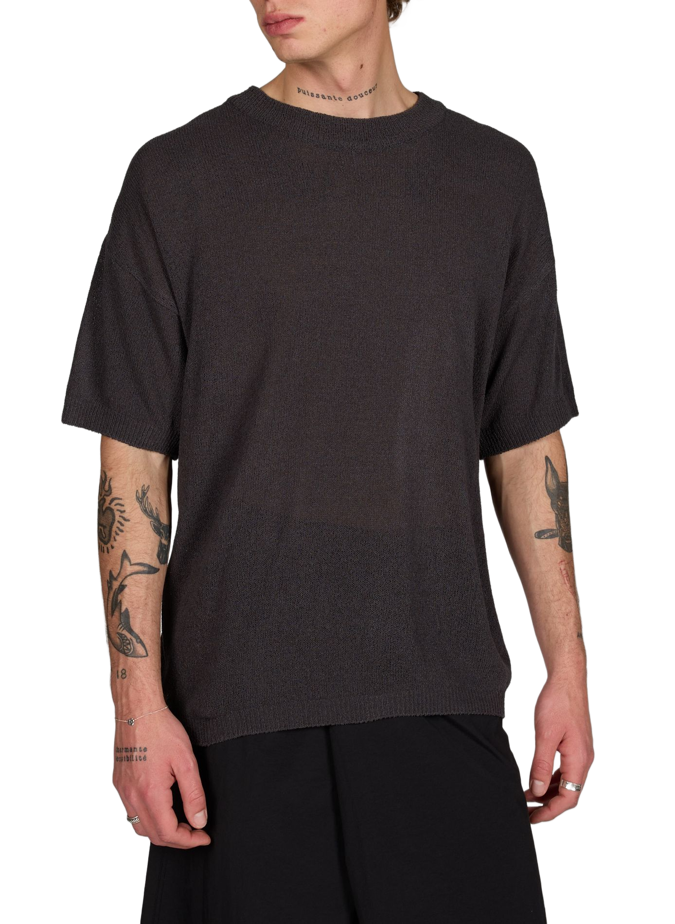 Round neck T-shirt MERELY MADE Grey