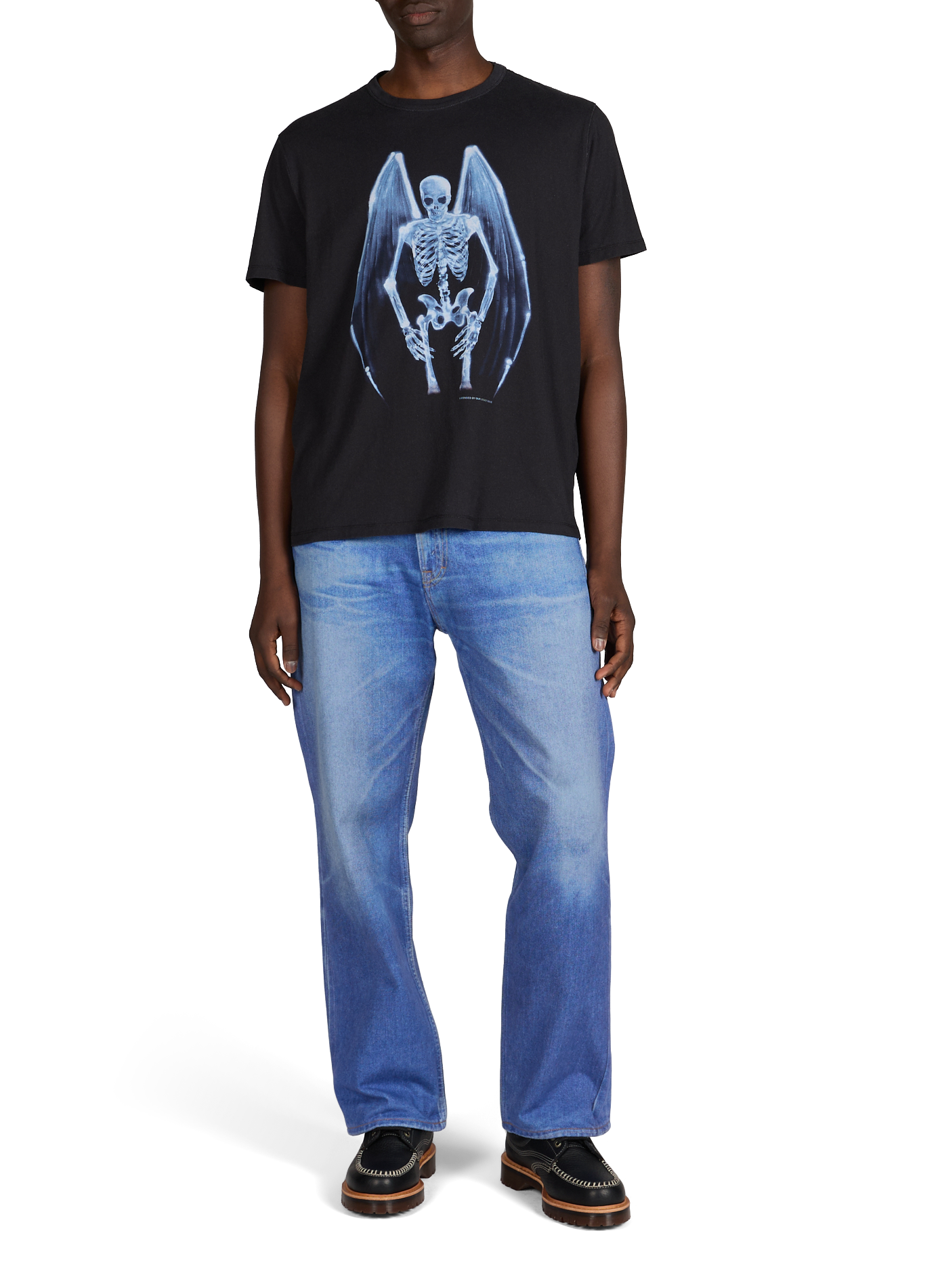 Lowell leather derbies DR. MARTENS Black