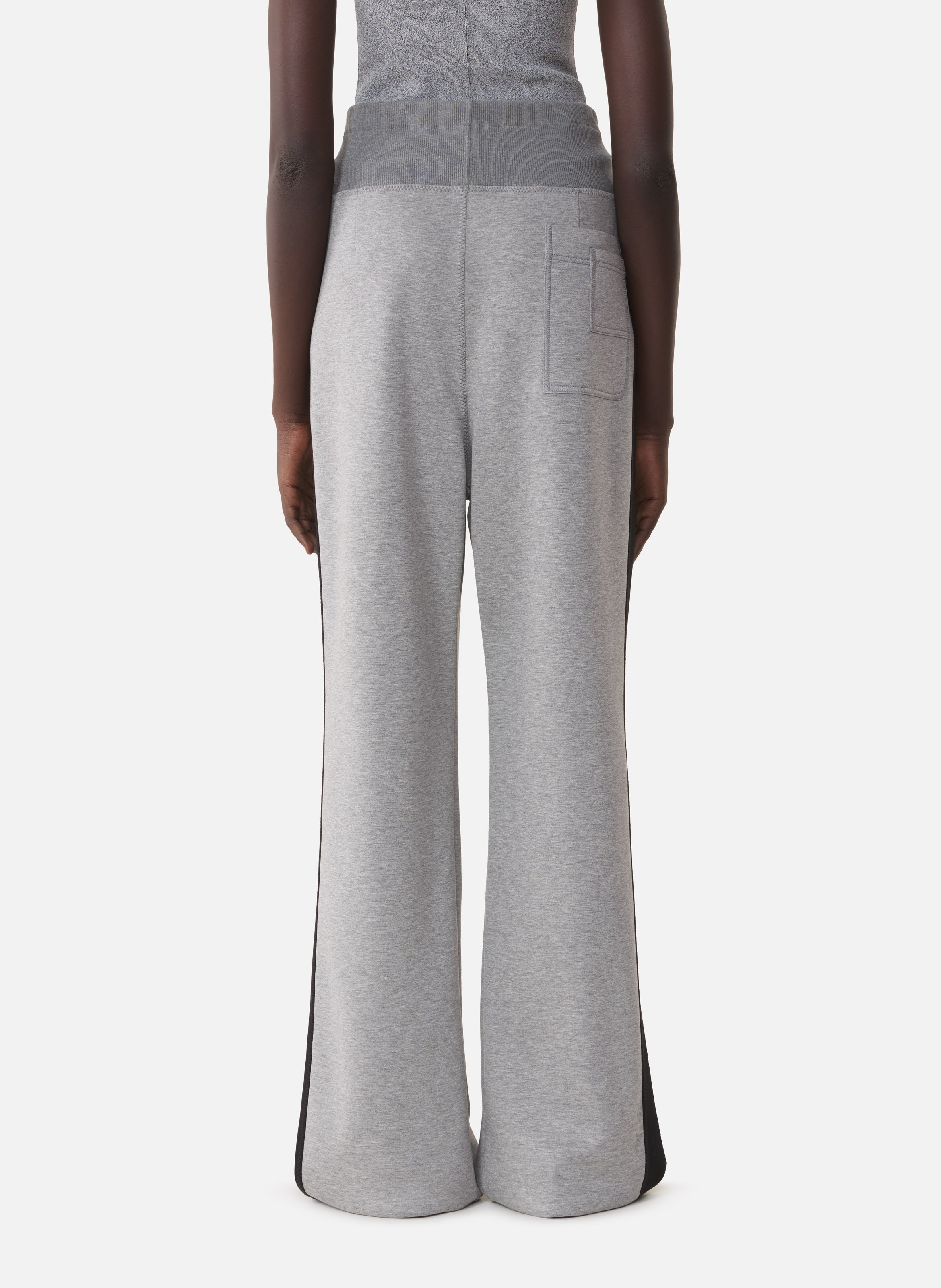 Jogging large en jersey double face LANVIN Gris