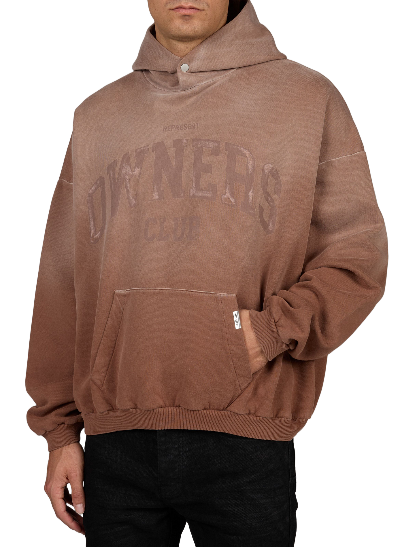 Cotton hoodie REPRESENT Pink