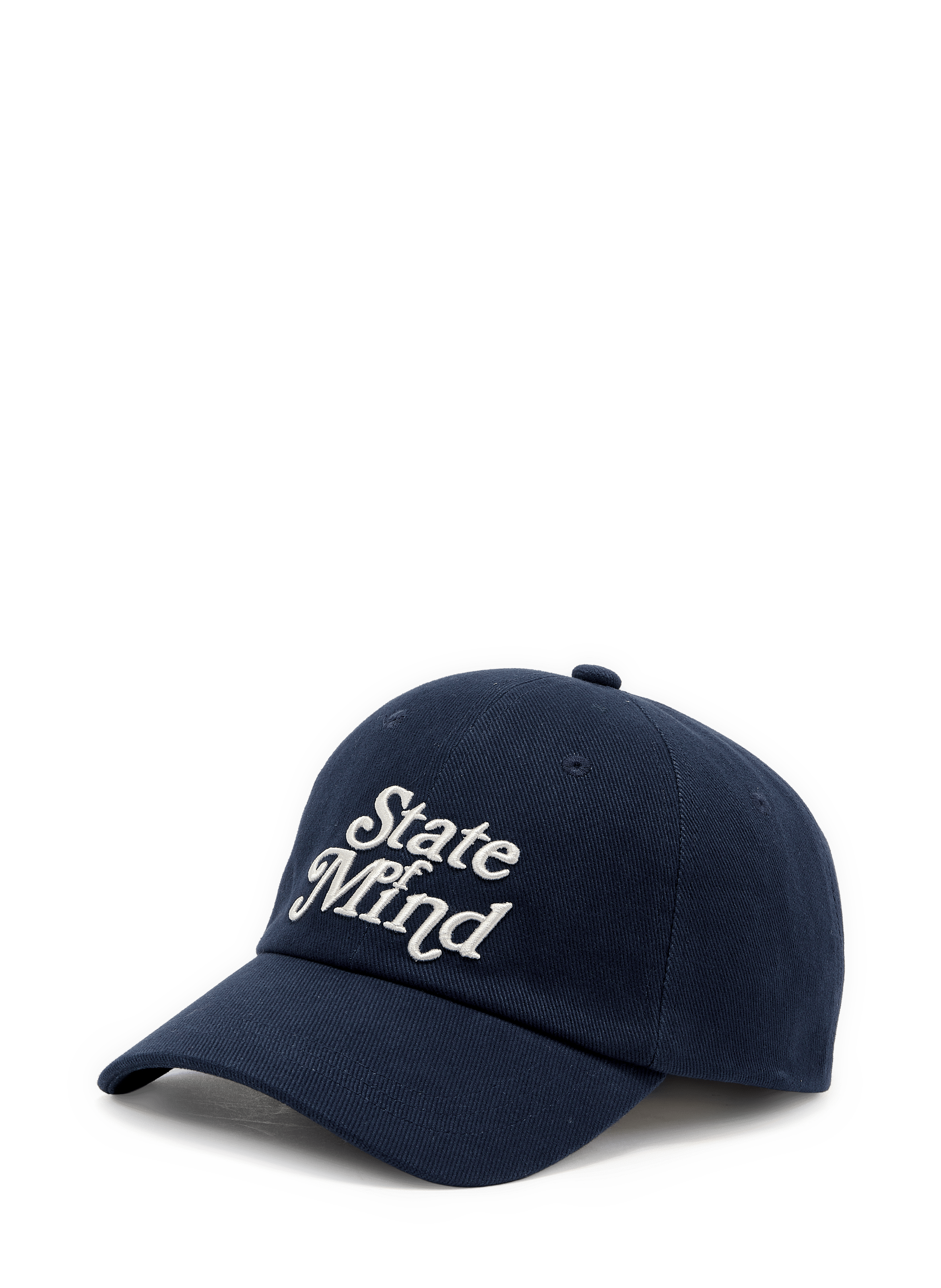 Casquette à logo brodé en coton SAISON 1865 Bleu