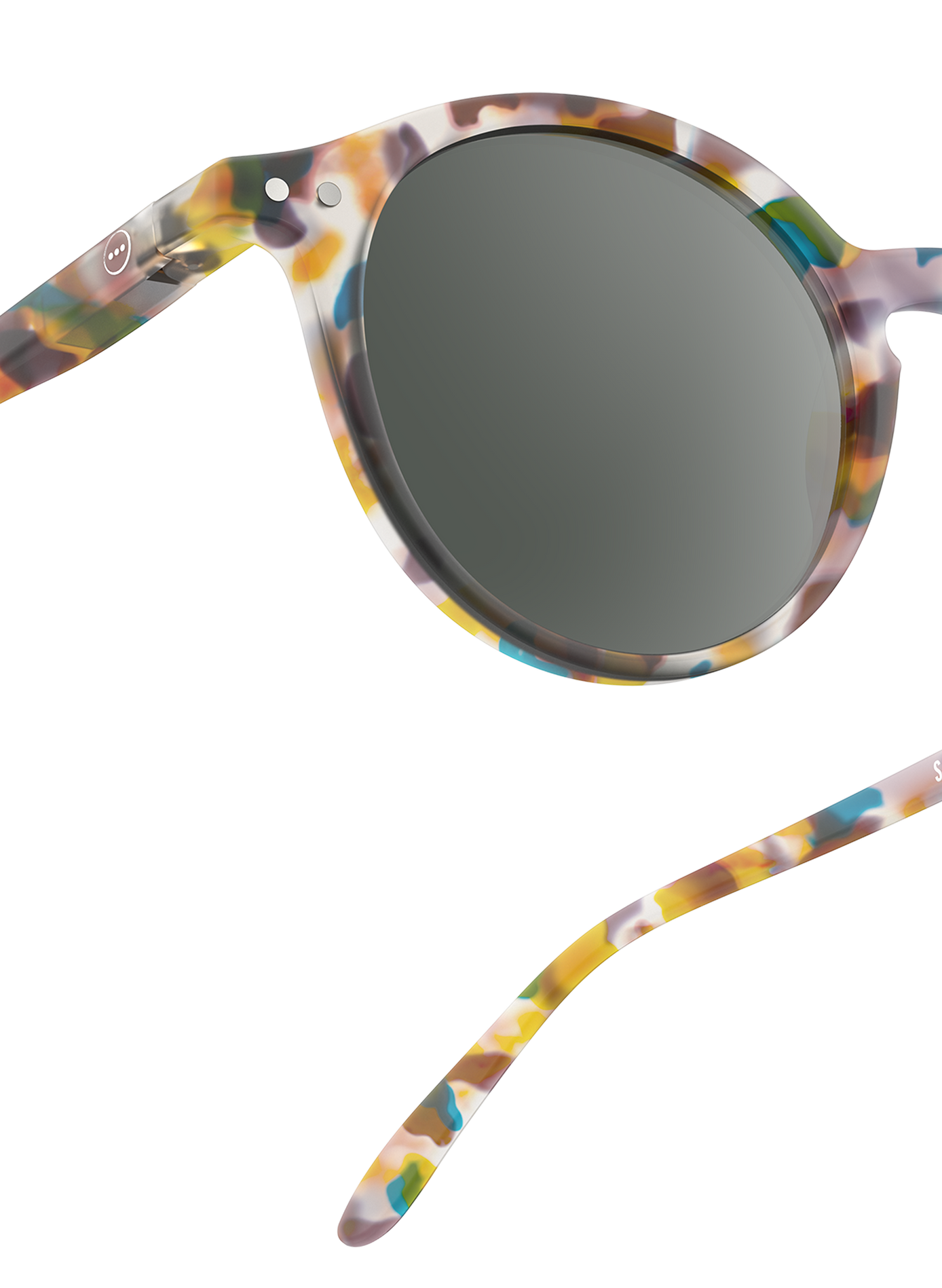 Round Sunglasses IZIPIZI Blue