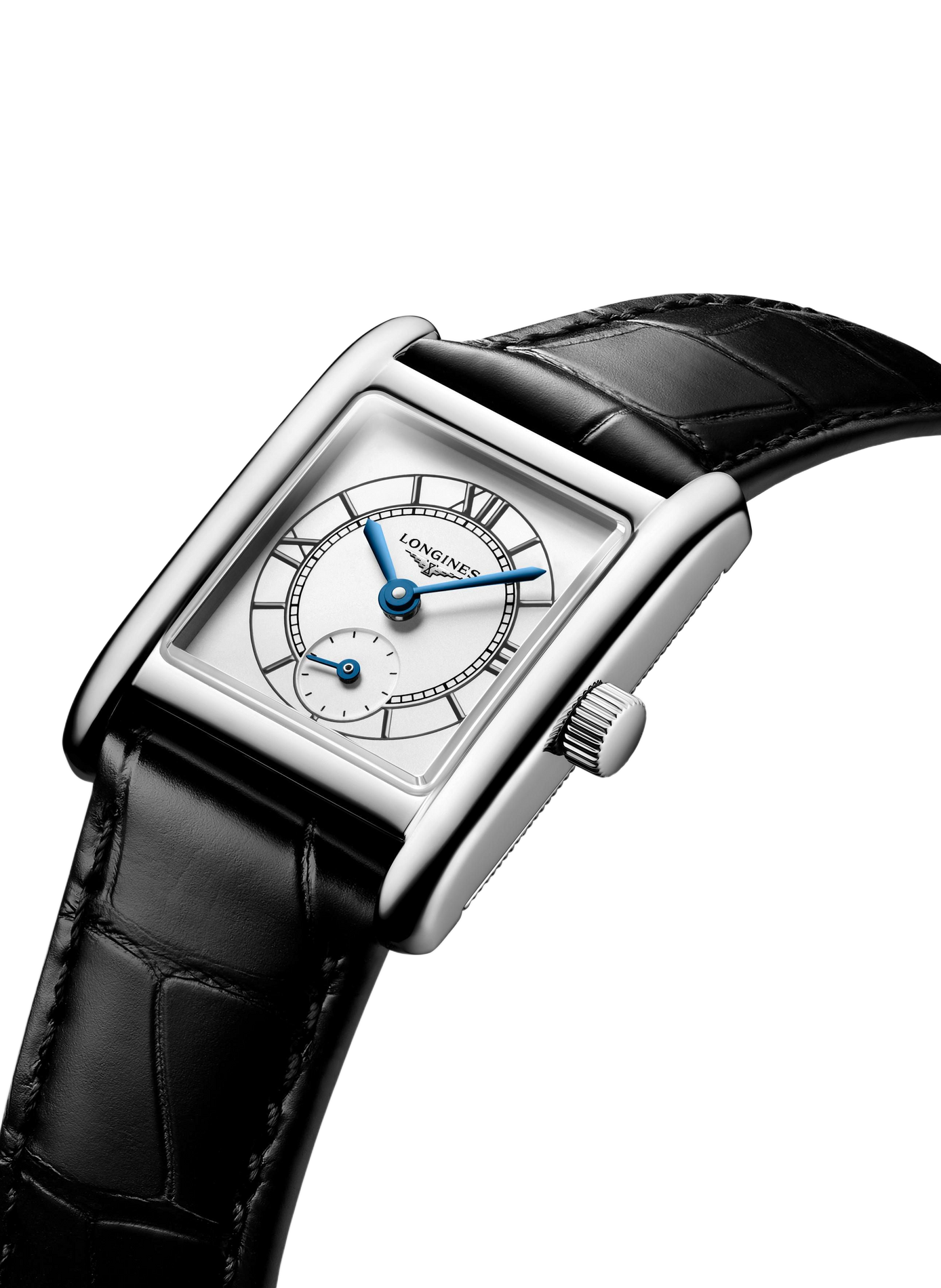 Montre quartz Longines DolceVita 2023 en cuir LONGINES Blanc