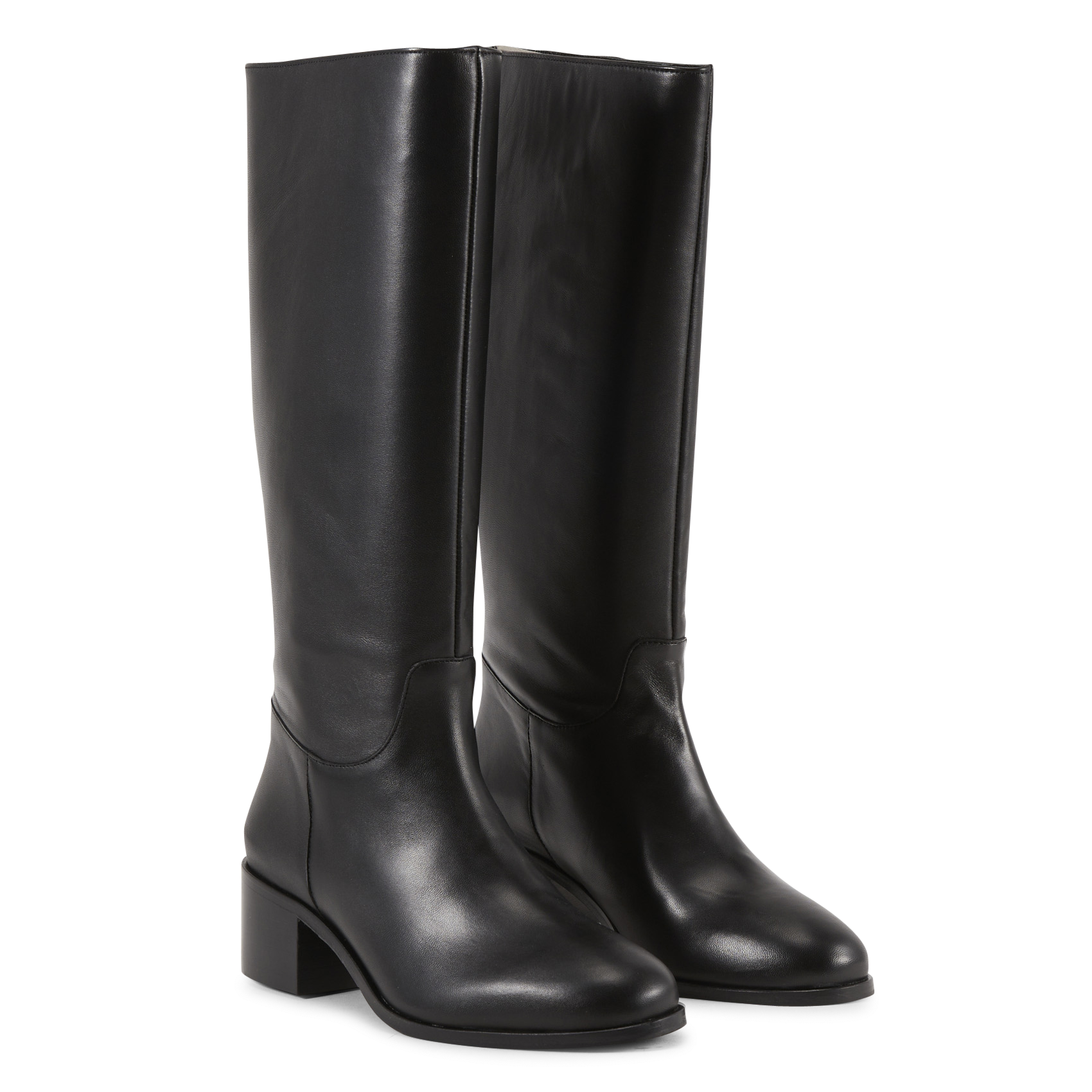 Bottes en cuir zohra BOBBIES Noir