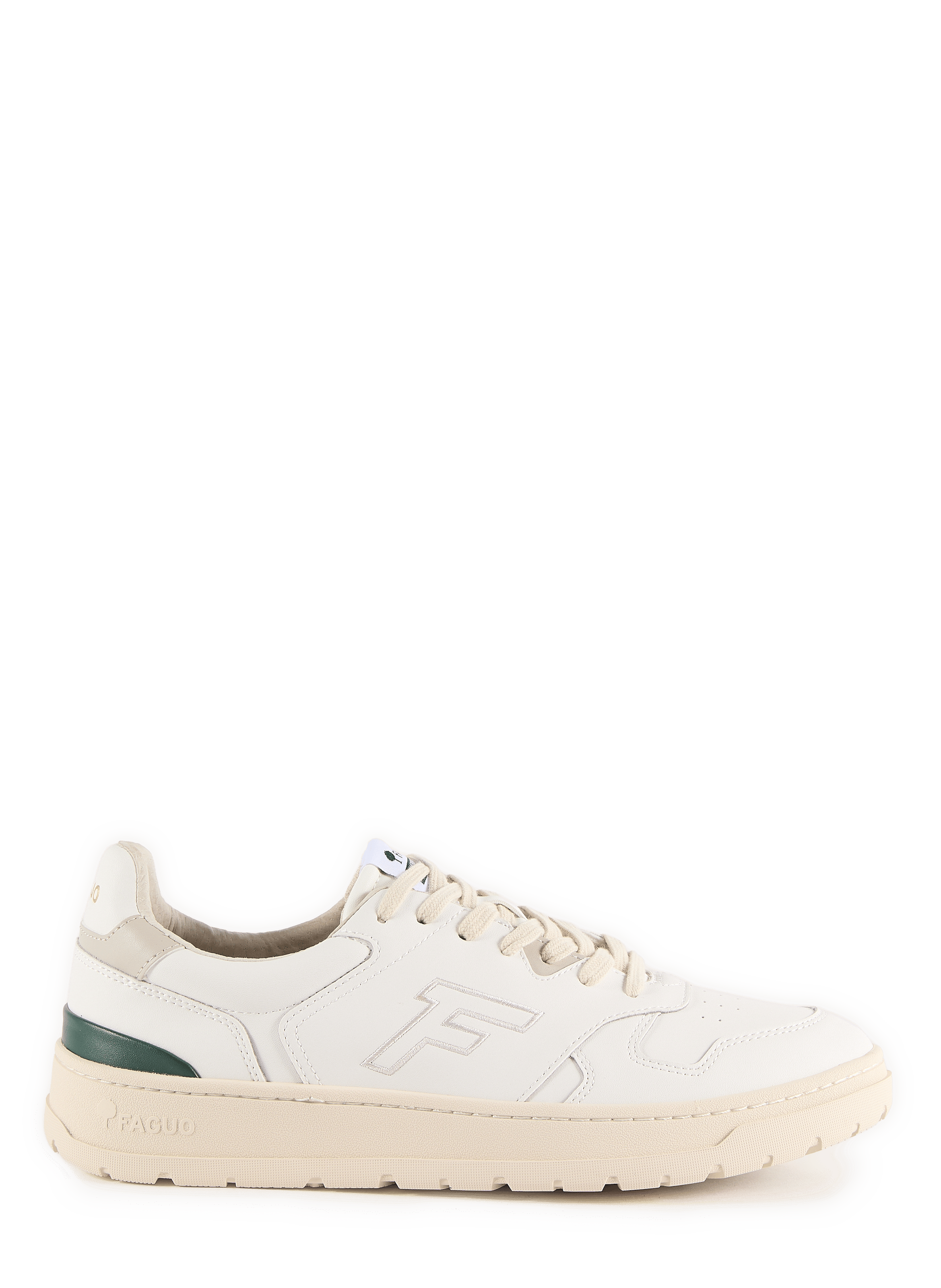Low-top leather sneakers FAGUO White