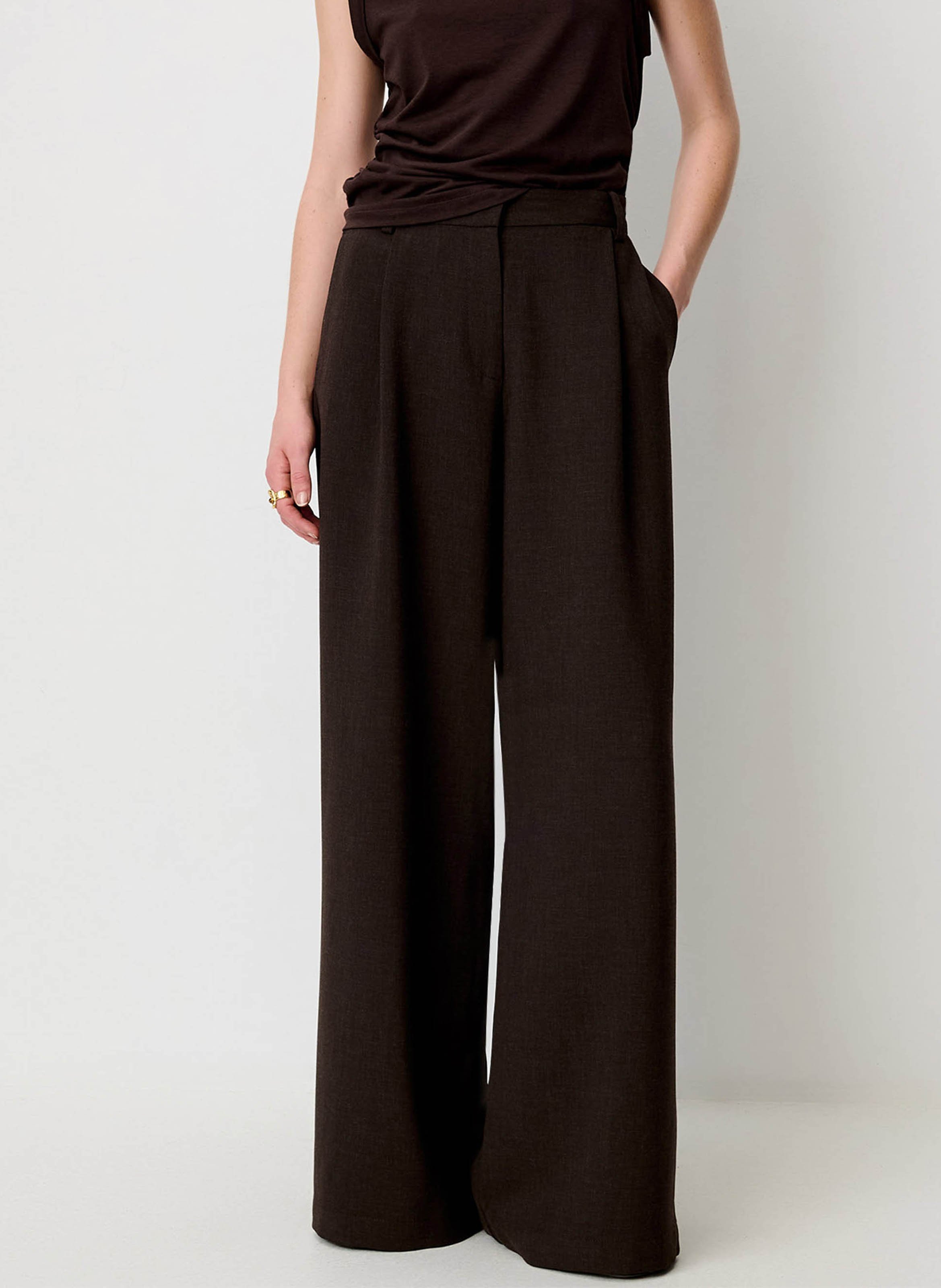 Pantalon large provenco SESSUN Gris