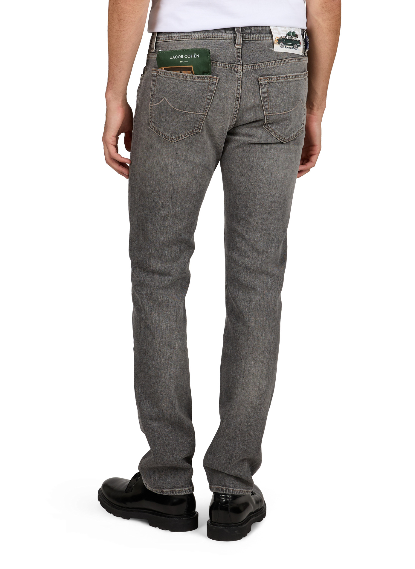 Jean Bard slim en coton mélangé JACOB COHEN Gris