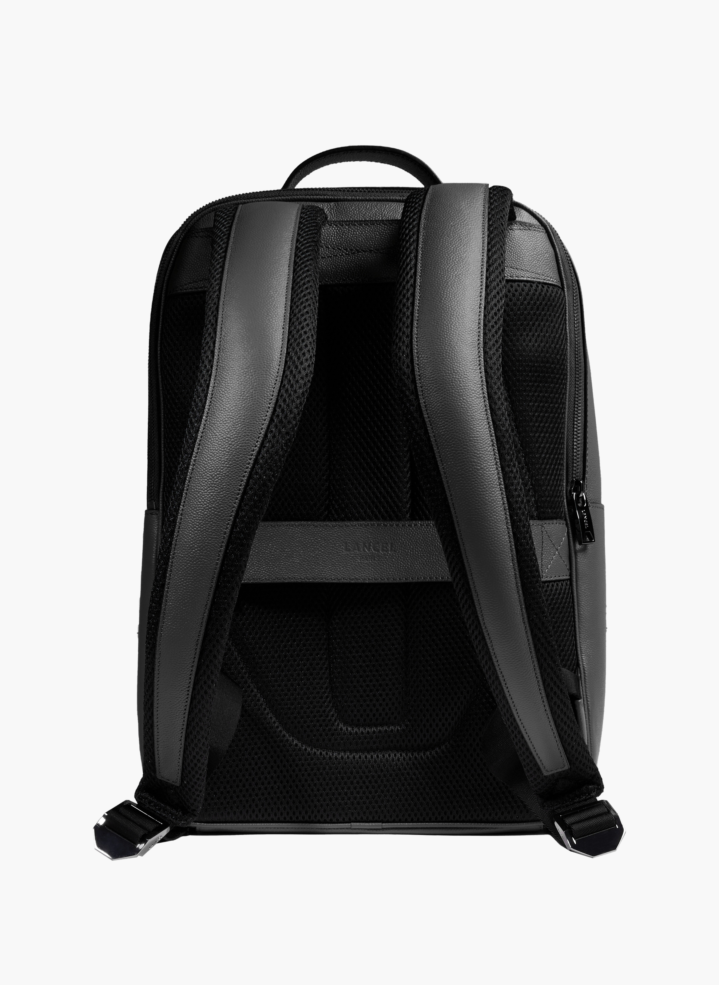 Sac à dos convertible 2 zip charlie de lancel en cuir LANCEL Noir
