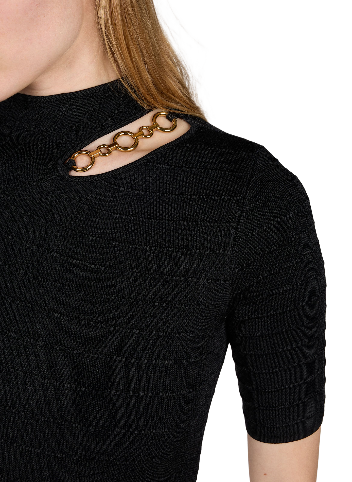 KAEDA plain fitted dress GUESS Black