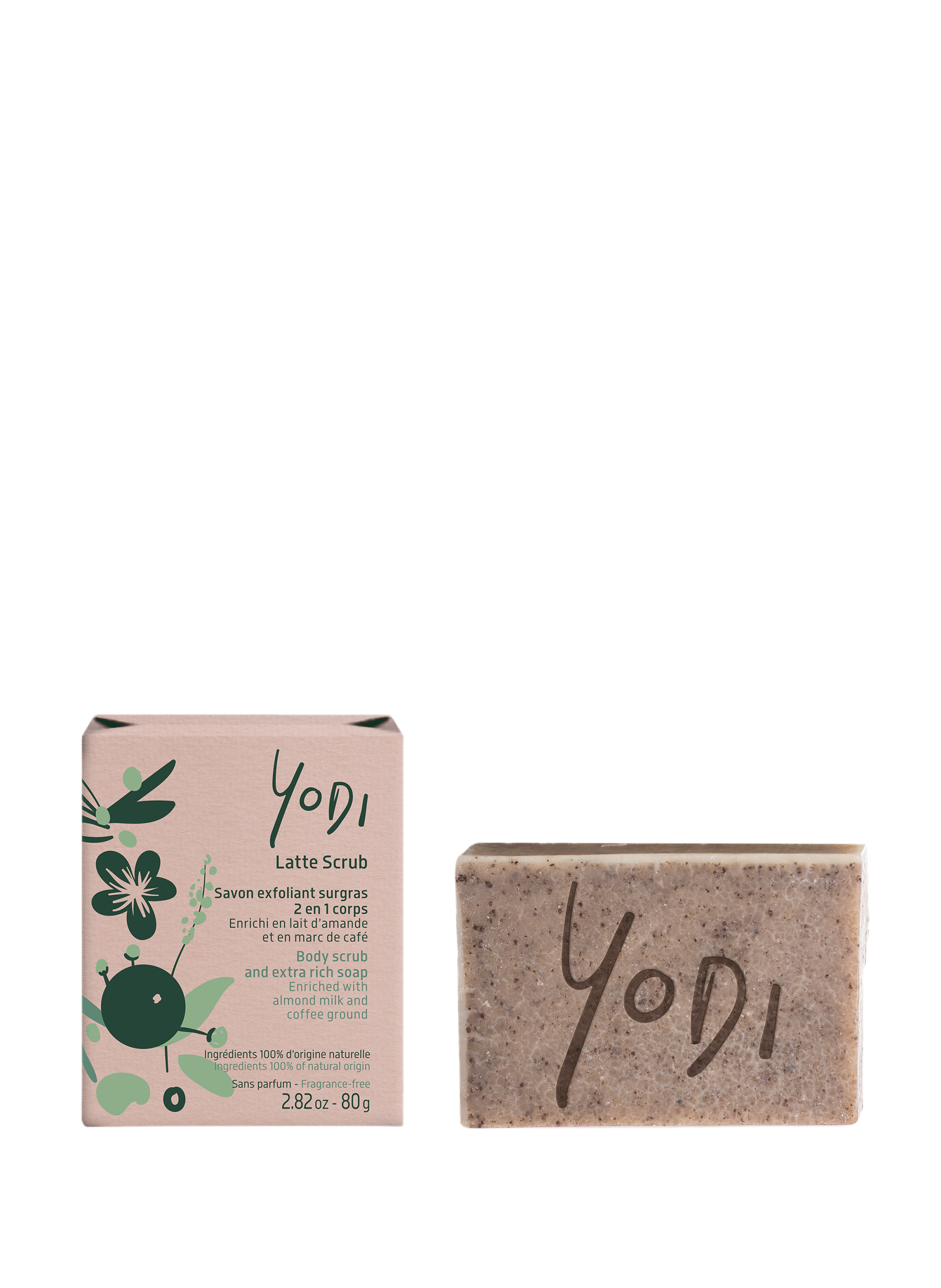 Savon corps exfoliant 2 en 1