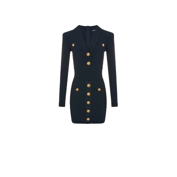 Robe en maille stretch