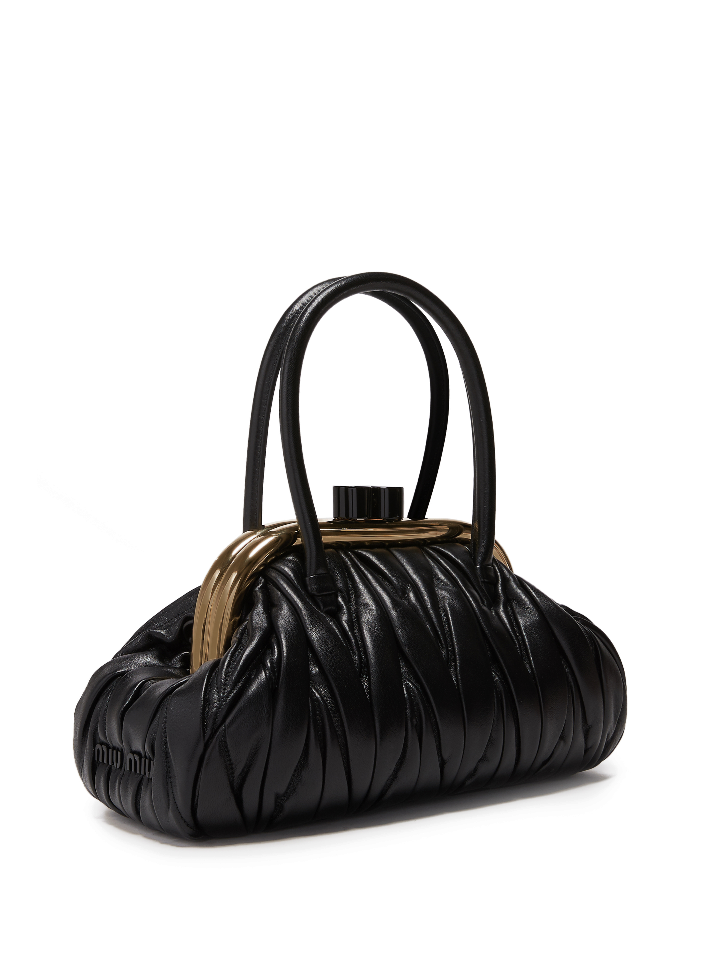 Sac Miu Belle en cuir matelassé