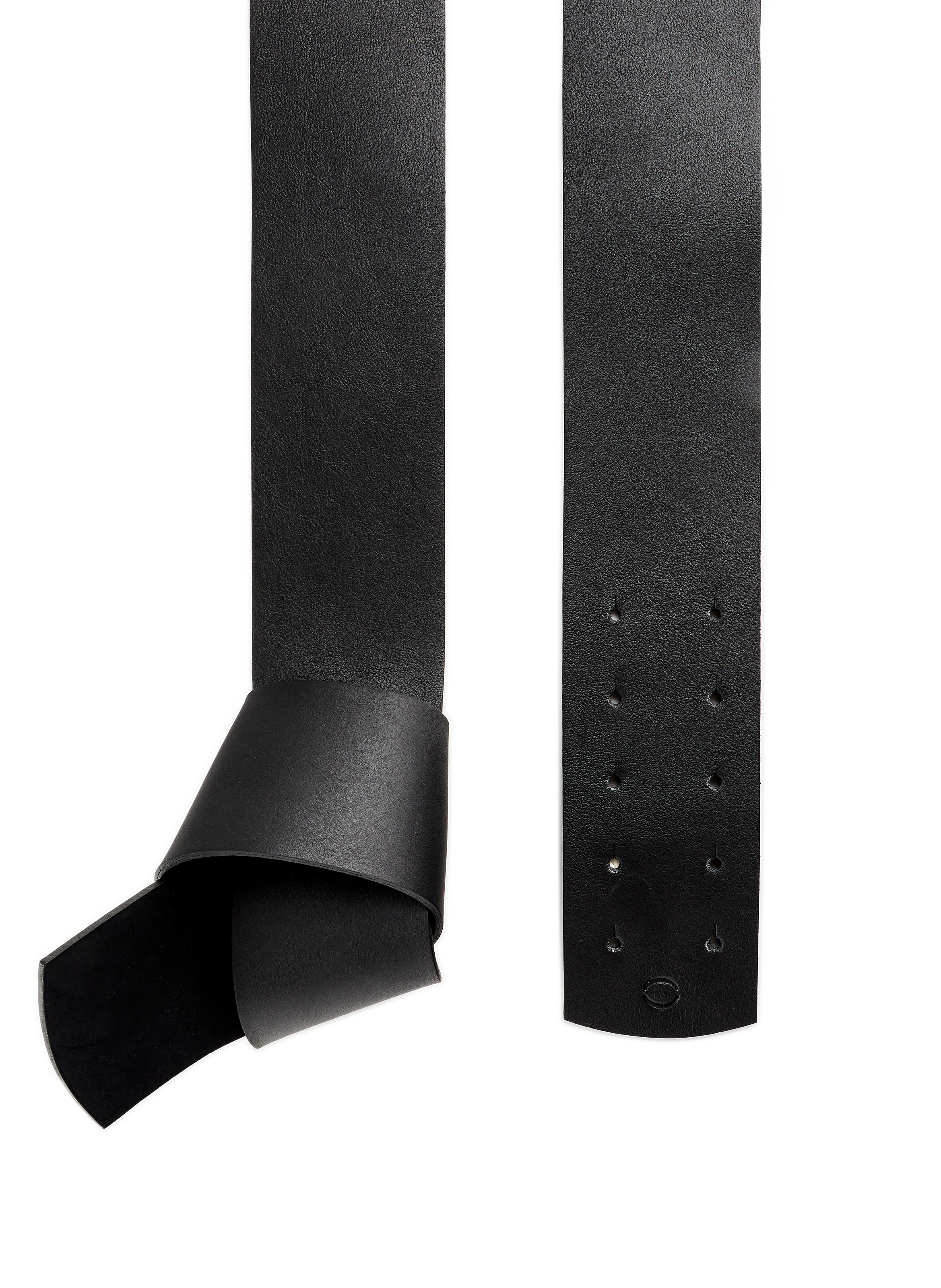 Ceinture la Nouée en cuir