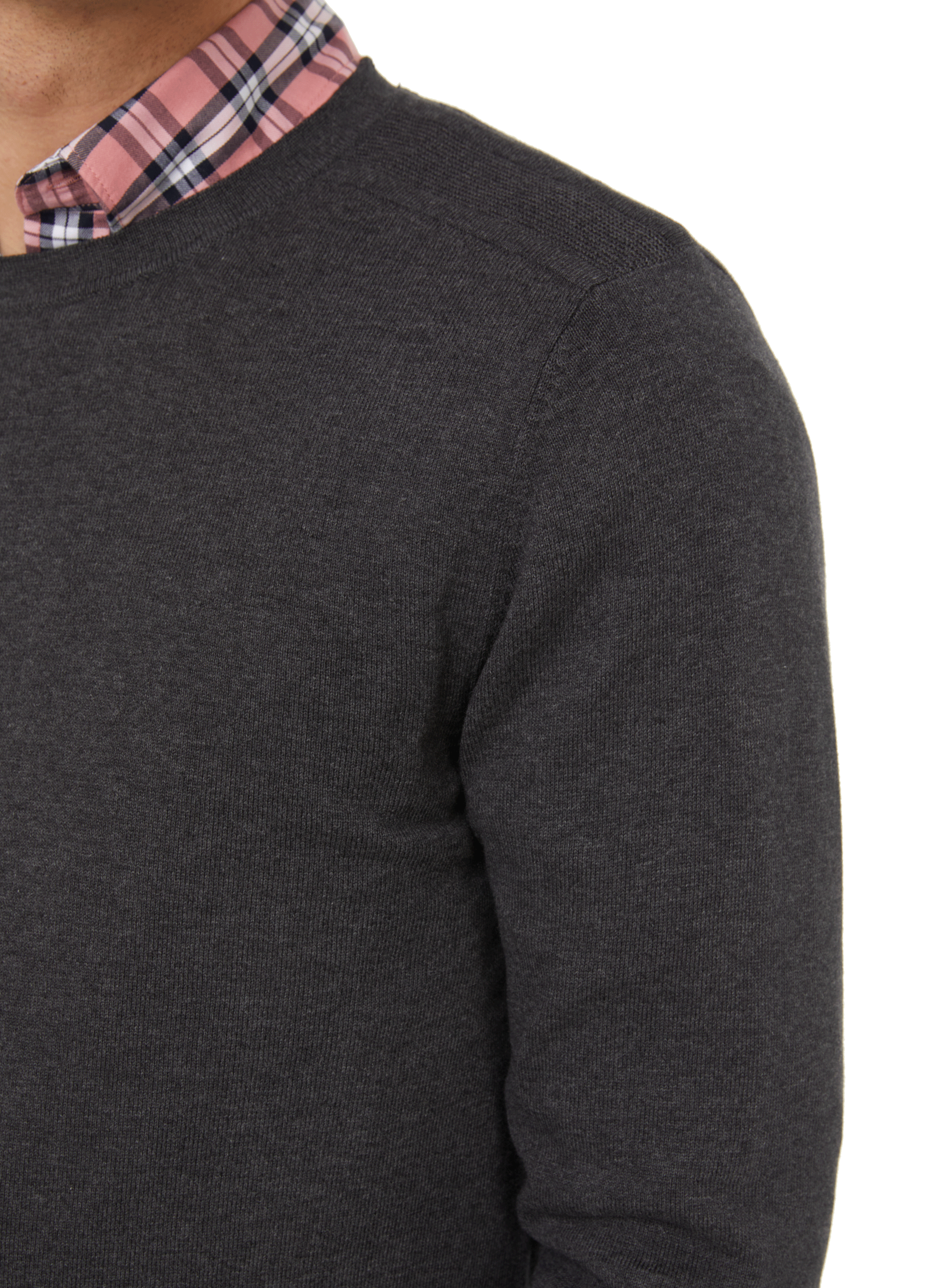 Pima cotton jumper SELECTED Grey
