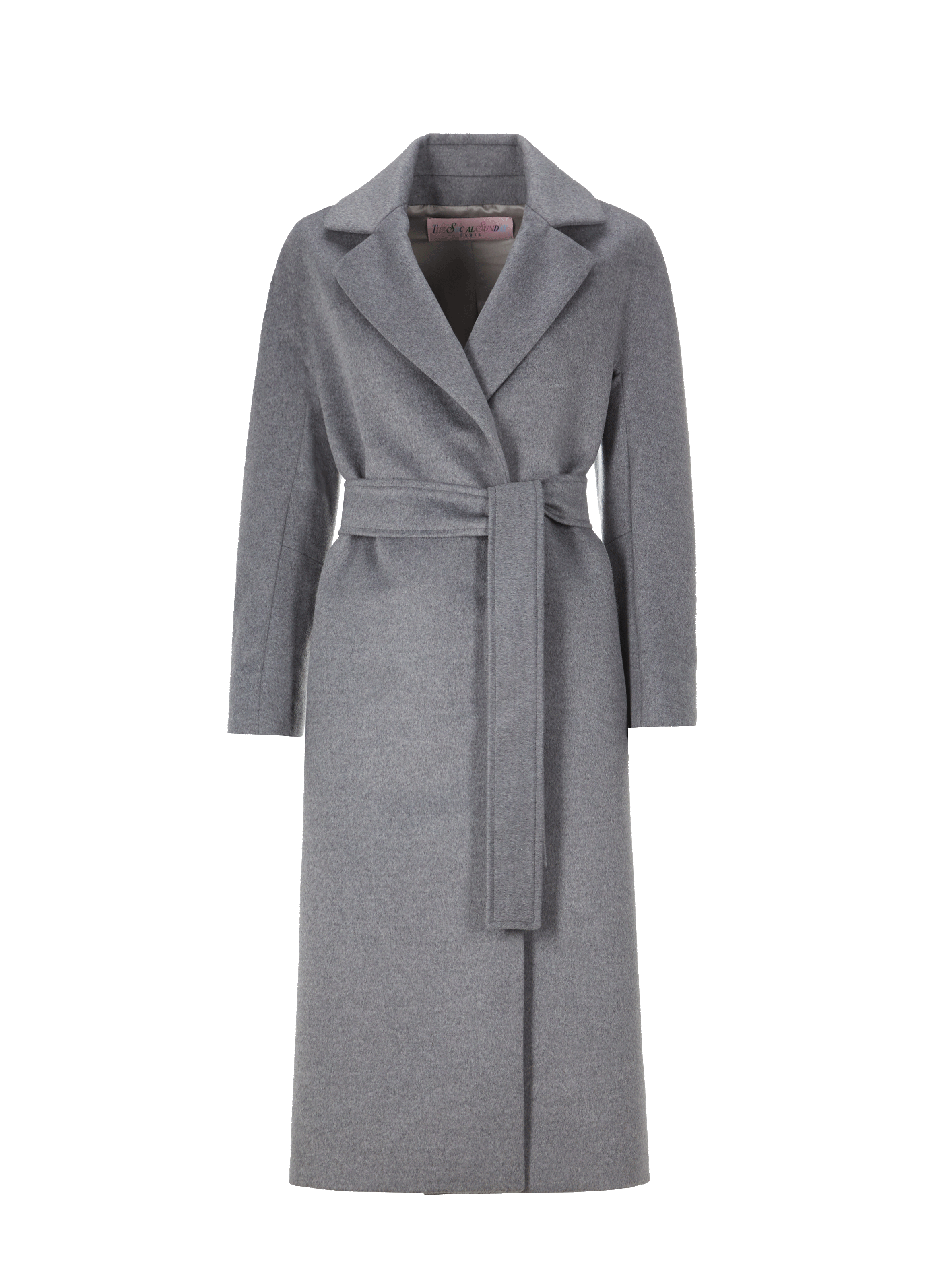 Long wool coat THE SOCIAL SUNDAY Grey