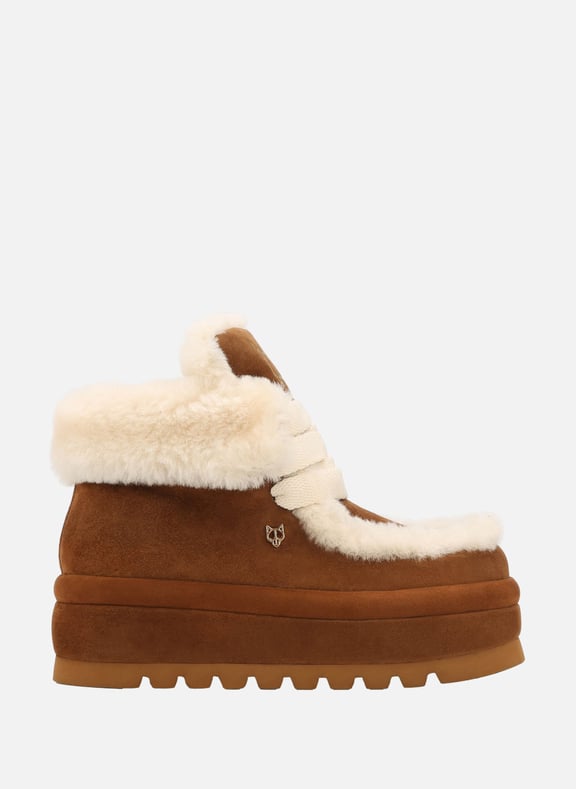 Bottes bambi Marron by NAKED WOLFE NAKED WOLFE Bottes bambi Marron