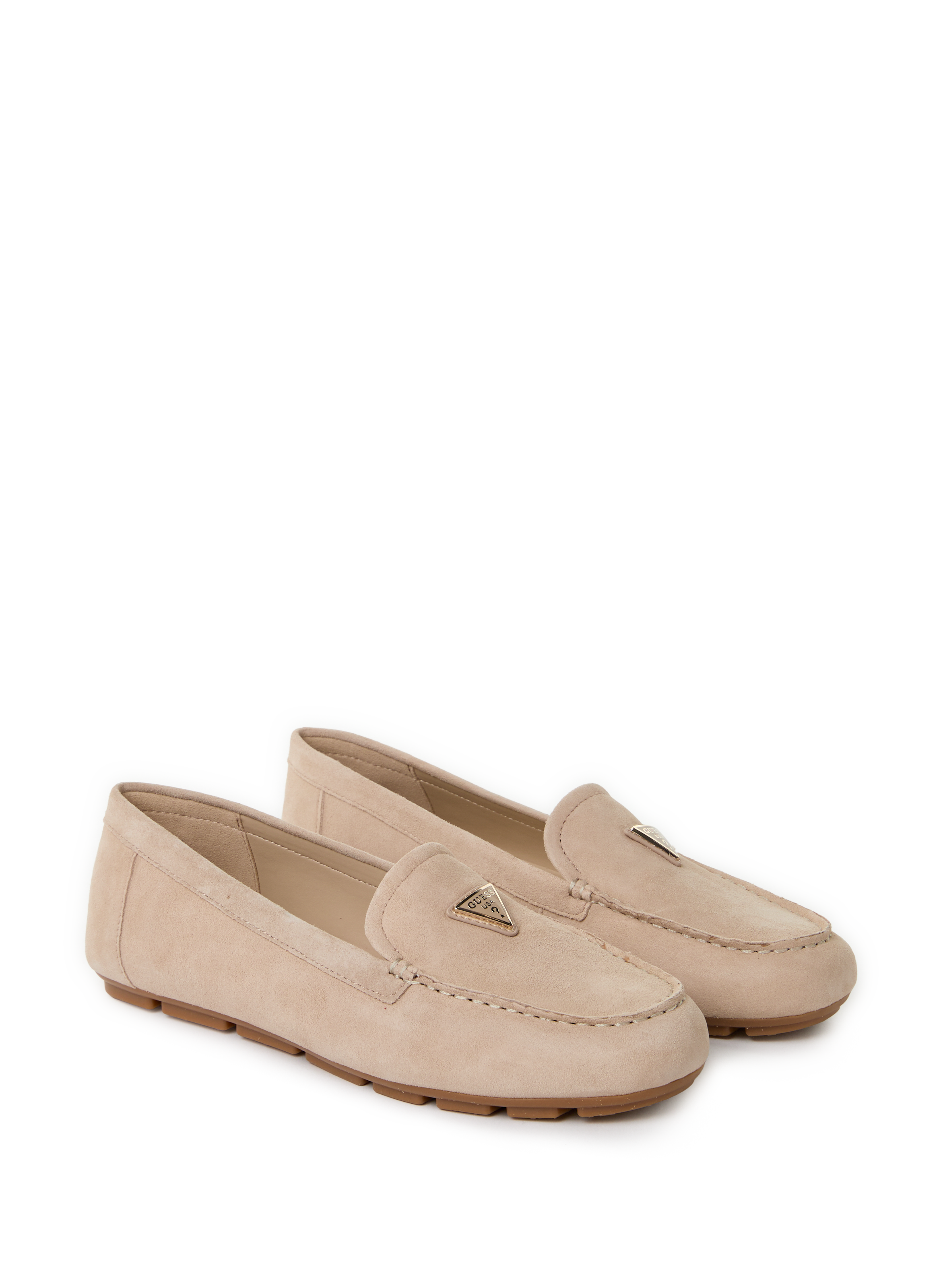 Mocassins en cuir  GUESS Beige