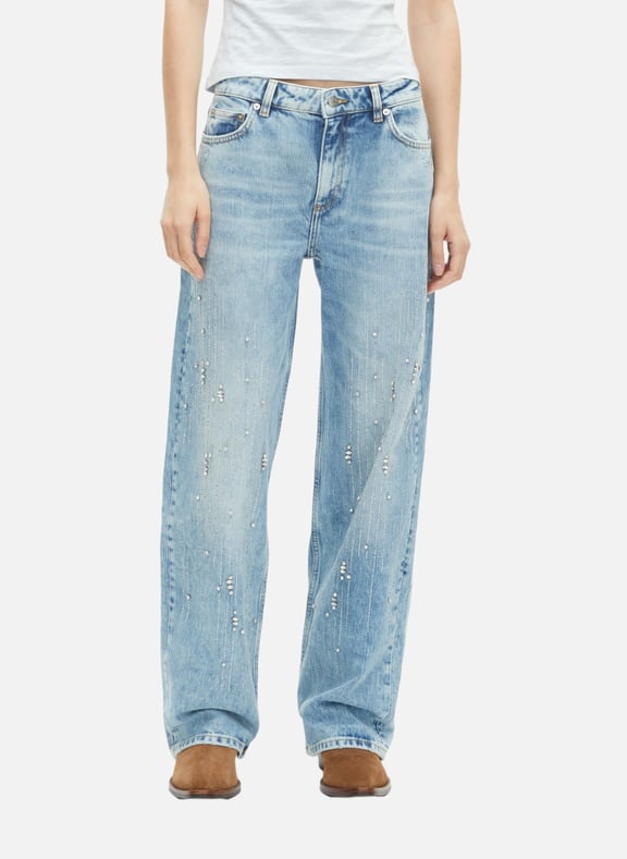 Jean droit Bleu by THE KOOPLES THE KOOPLES Jean droit Bleu