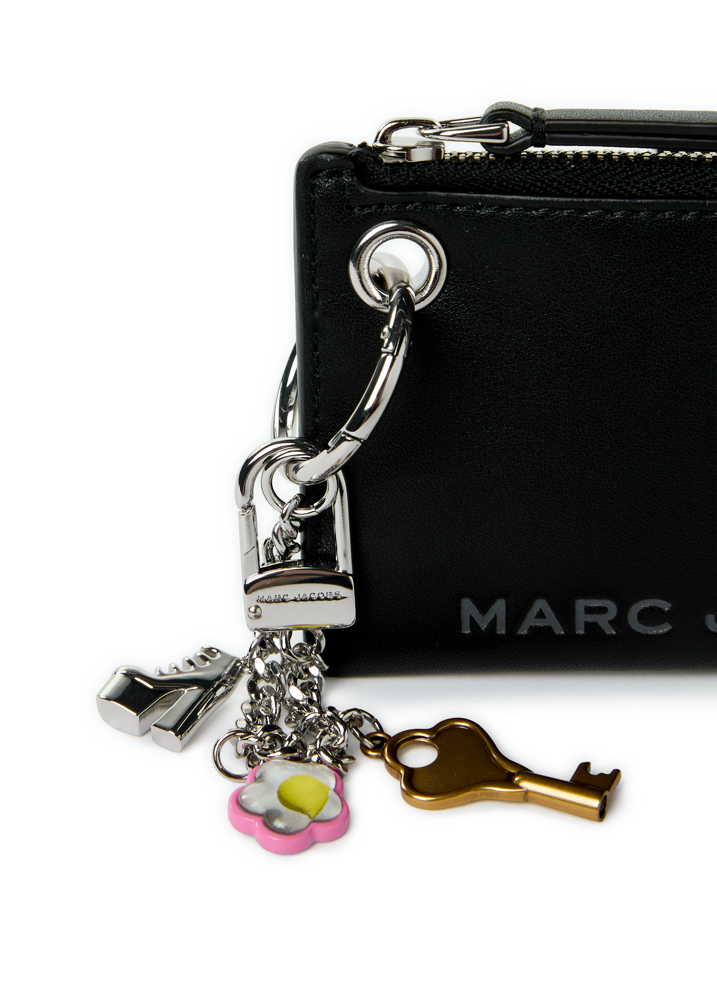 Porte-monnaie The Coin Purse Charm MARC JACOBS Noir