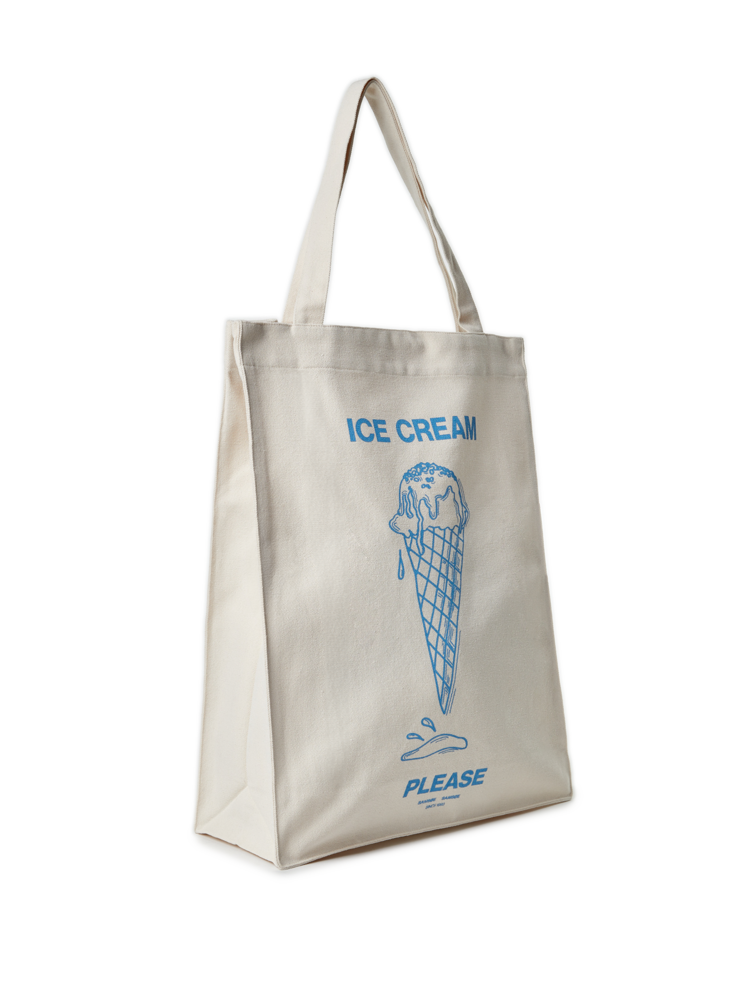 Cotton tote bag SAMSOE SAMSOE Beige