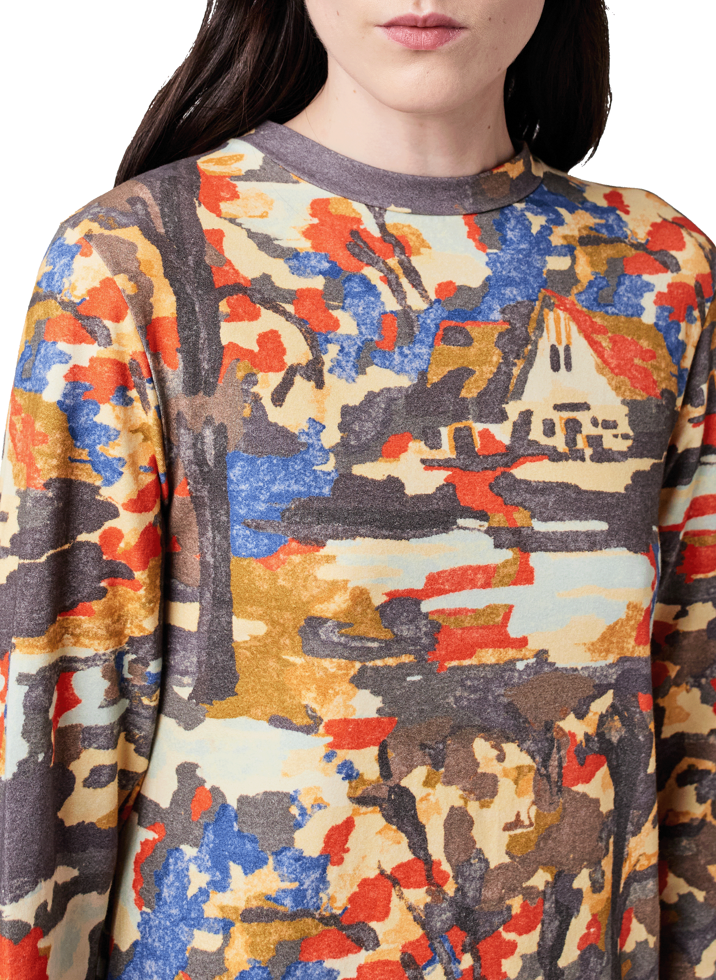 Robe droite imprimé en coton BOBO CHOSES Multicolore