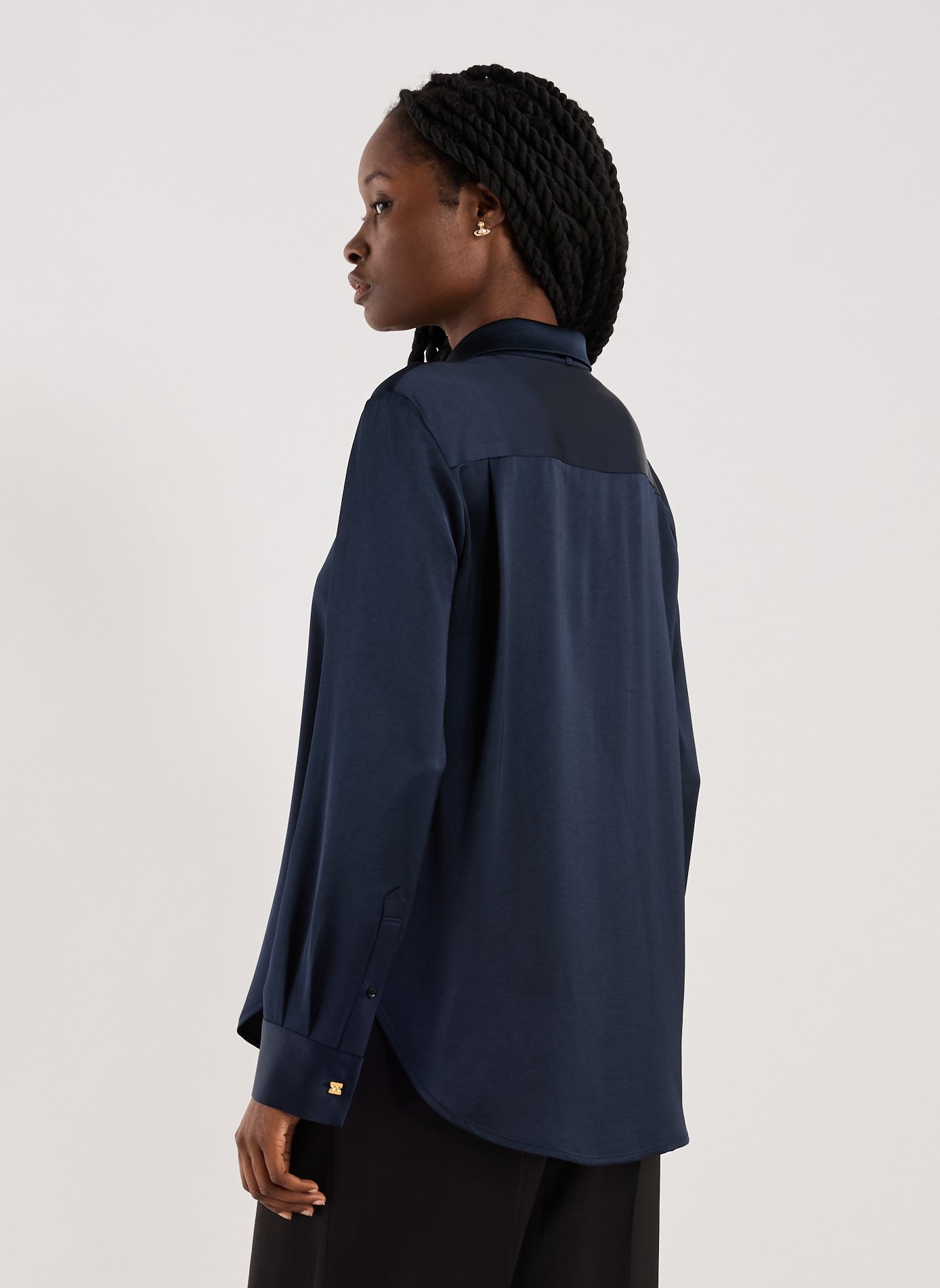 Flowing Shirt EENK Blue