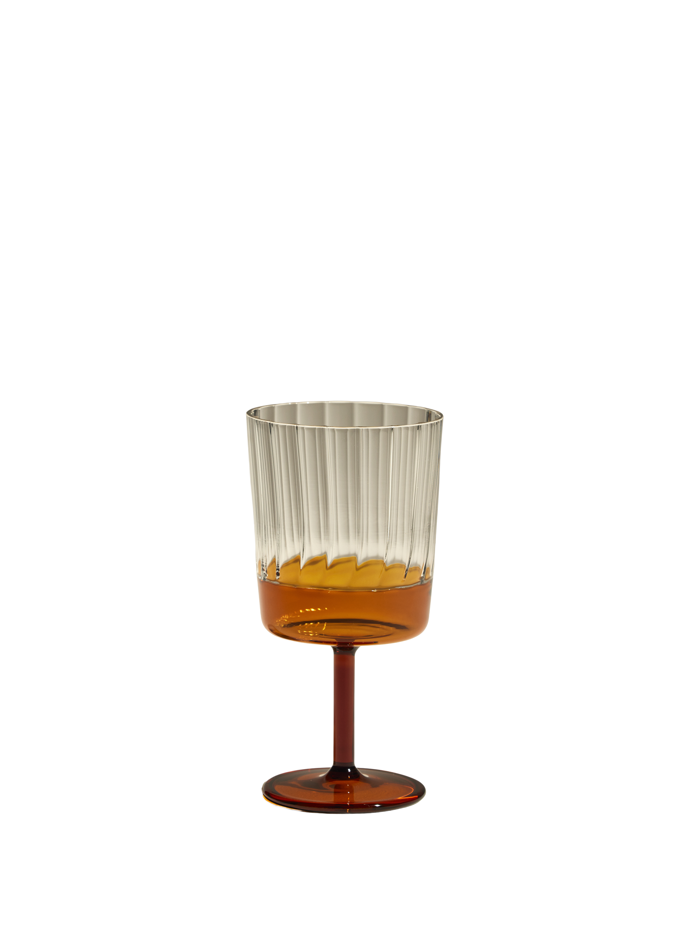 Verre à vin eclat MAISON SARAH LAVOINE Orange