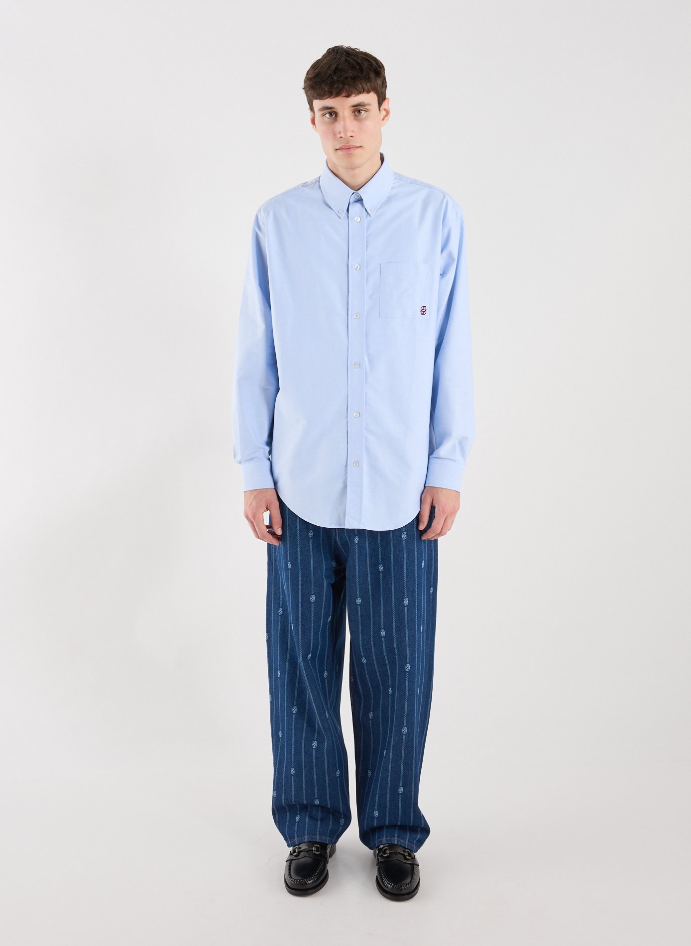 Cotton shirt DROLE DE MONSIEUR Blue