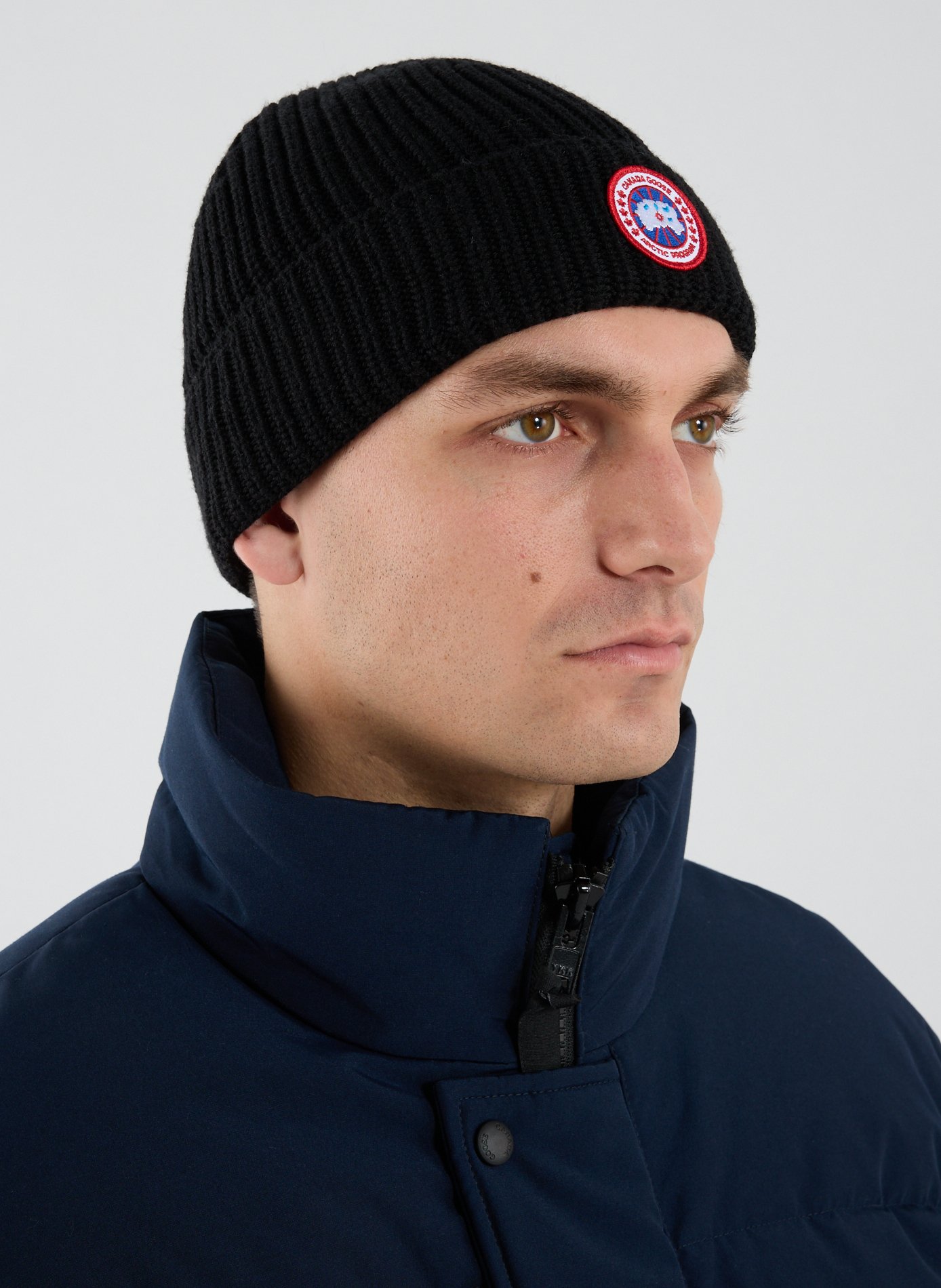 Bonnet en laine  CANADA GOOSE Noir