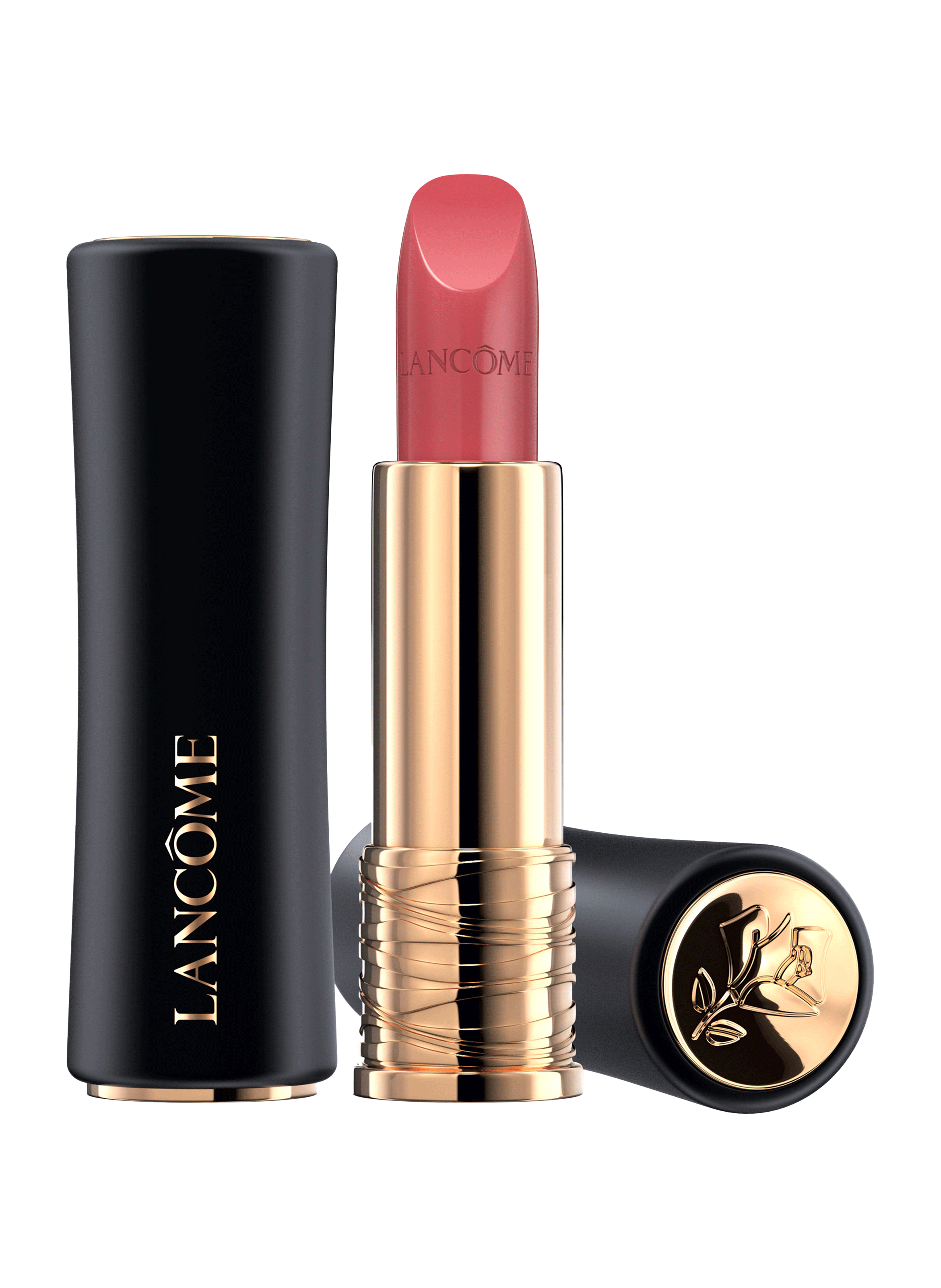 L?Absolu Rouge satin lipstick with long-lasting moisture and comfort LANCÔME 06 rose nu