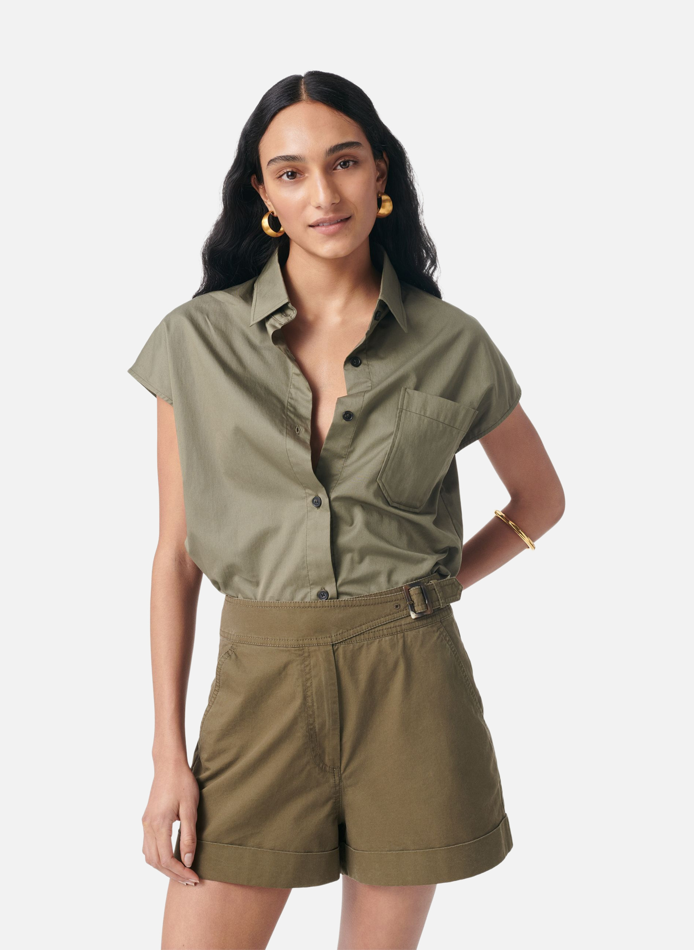 Short ginny VANESSA BRUNO Vert