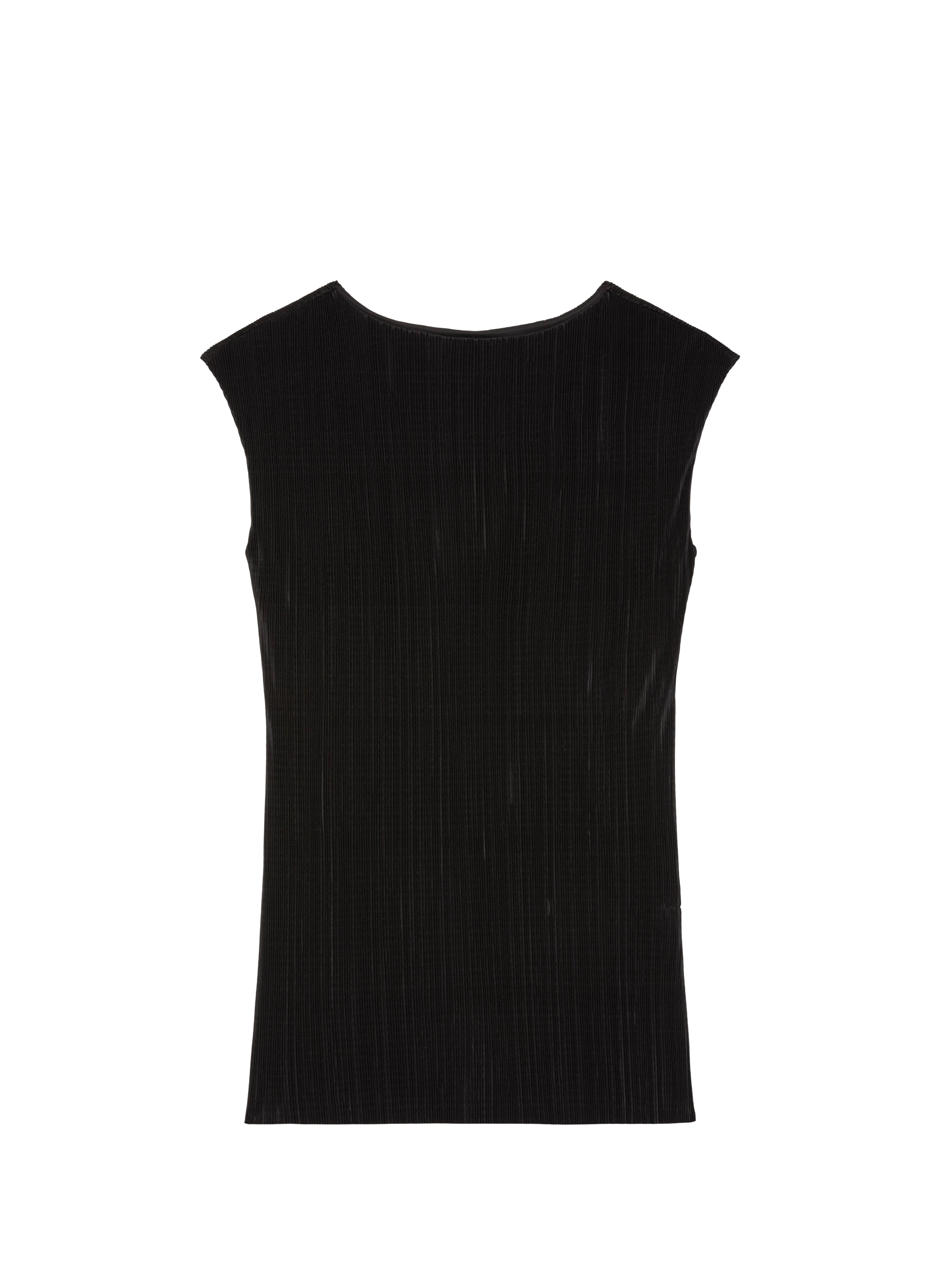 Top côtelé CALVIN KLEIN Noir