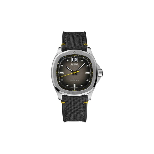 Montre Multifort TV Big Date en acier inoxydable Montre Multifort TV Big Date en acier inoxydable