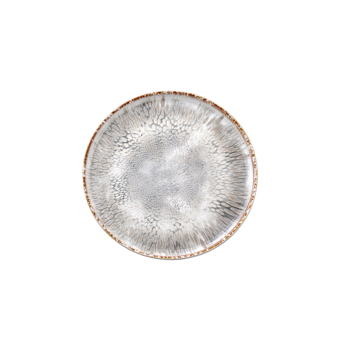 Braise - assiette à pain (lot de 6) MEDARD DE NOBLAT Gris