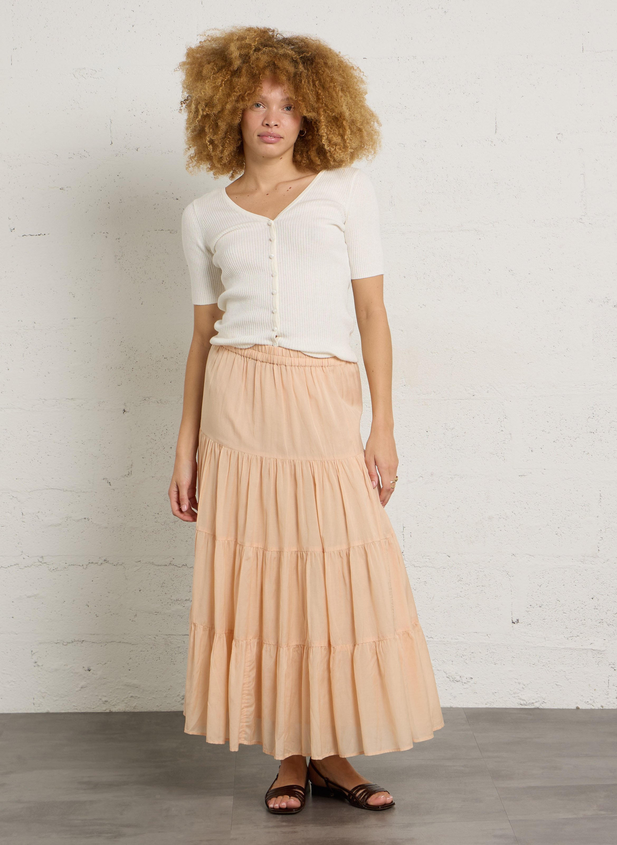 Sandales slingback vernies en cuir diana BOBBIES Marron