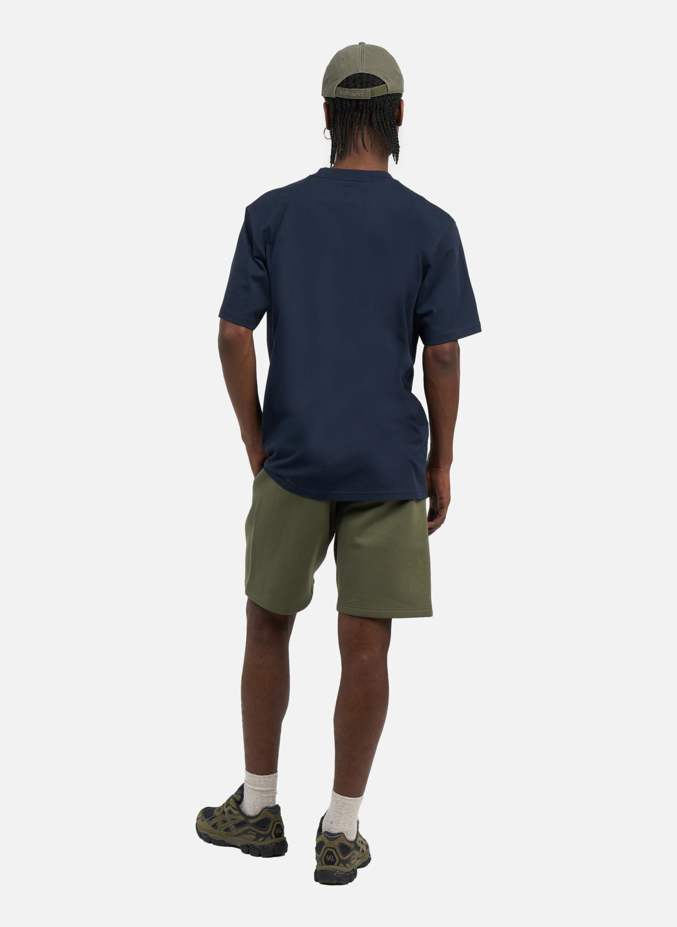 T-shirt s/s script t-shirt CARHARTT WIP Bleu