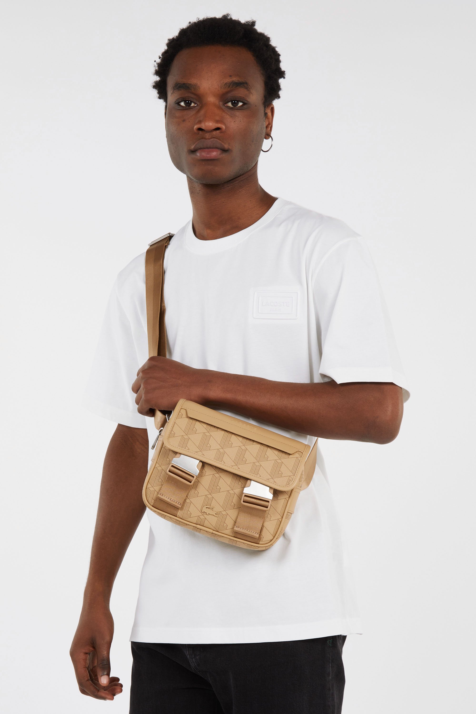 Sacoche LACOSTE Beige