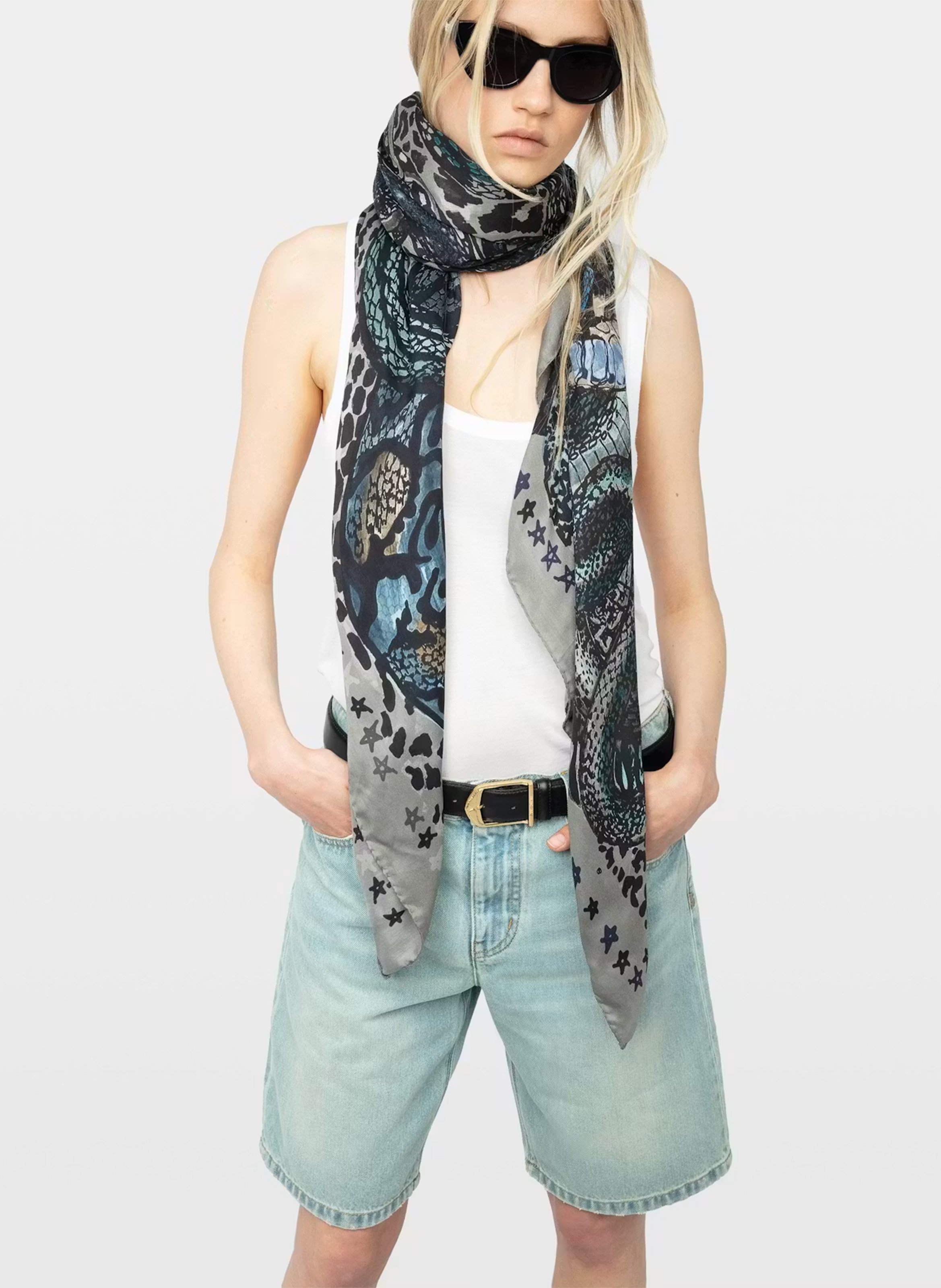 Studio imprimé billie ZADIG&VOLTAIRE Gris
