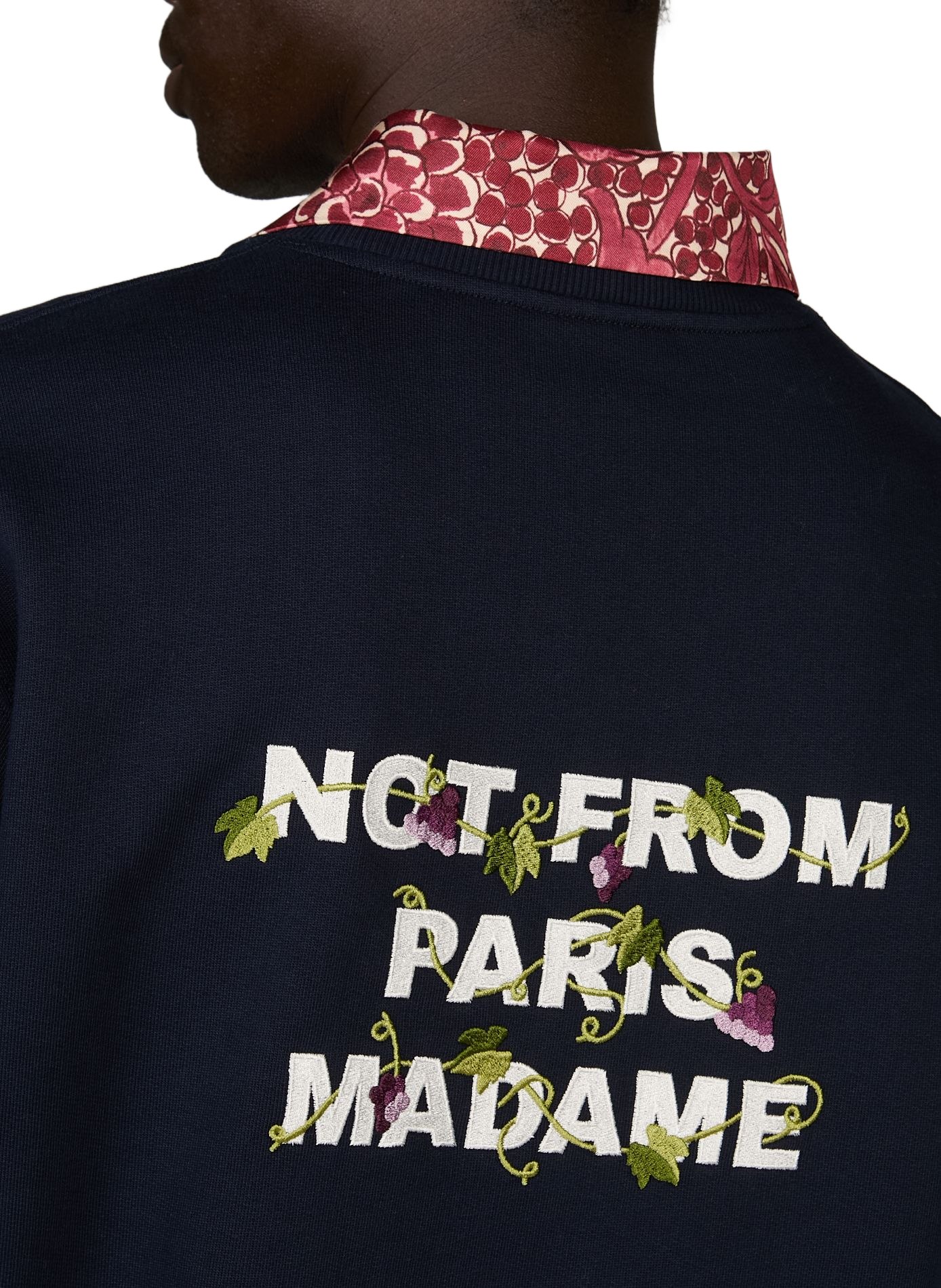 Cotton sweatshirt DROLE DE MONSIEUR Blue