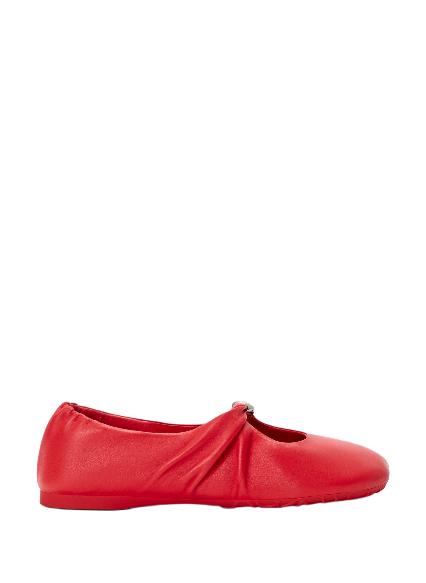 Ballerinas Pebble Soft aus Lammnappaleder  Red